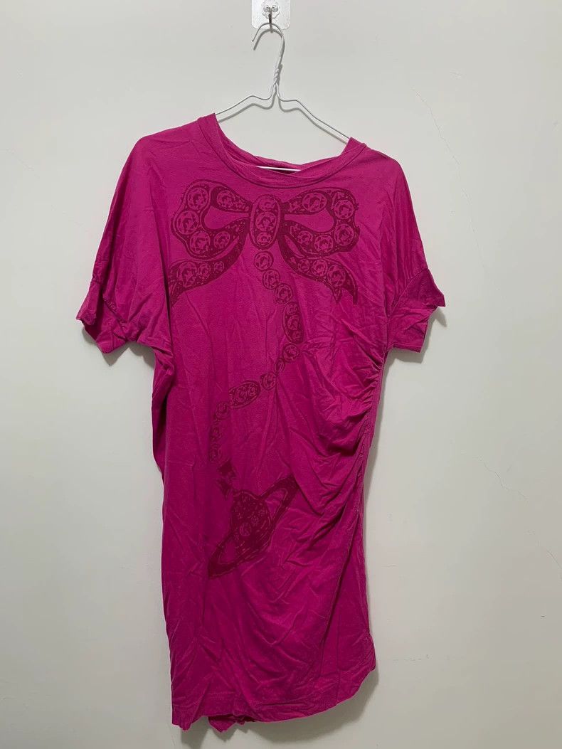 Vivienne Westwood Vivienne Westwood Pink bow Saturn necklace dress Size M / US 6-8 / IT 42-44 - 4 Thumbnail