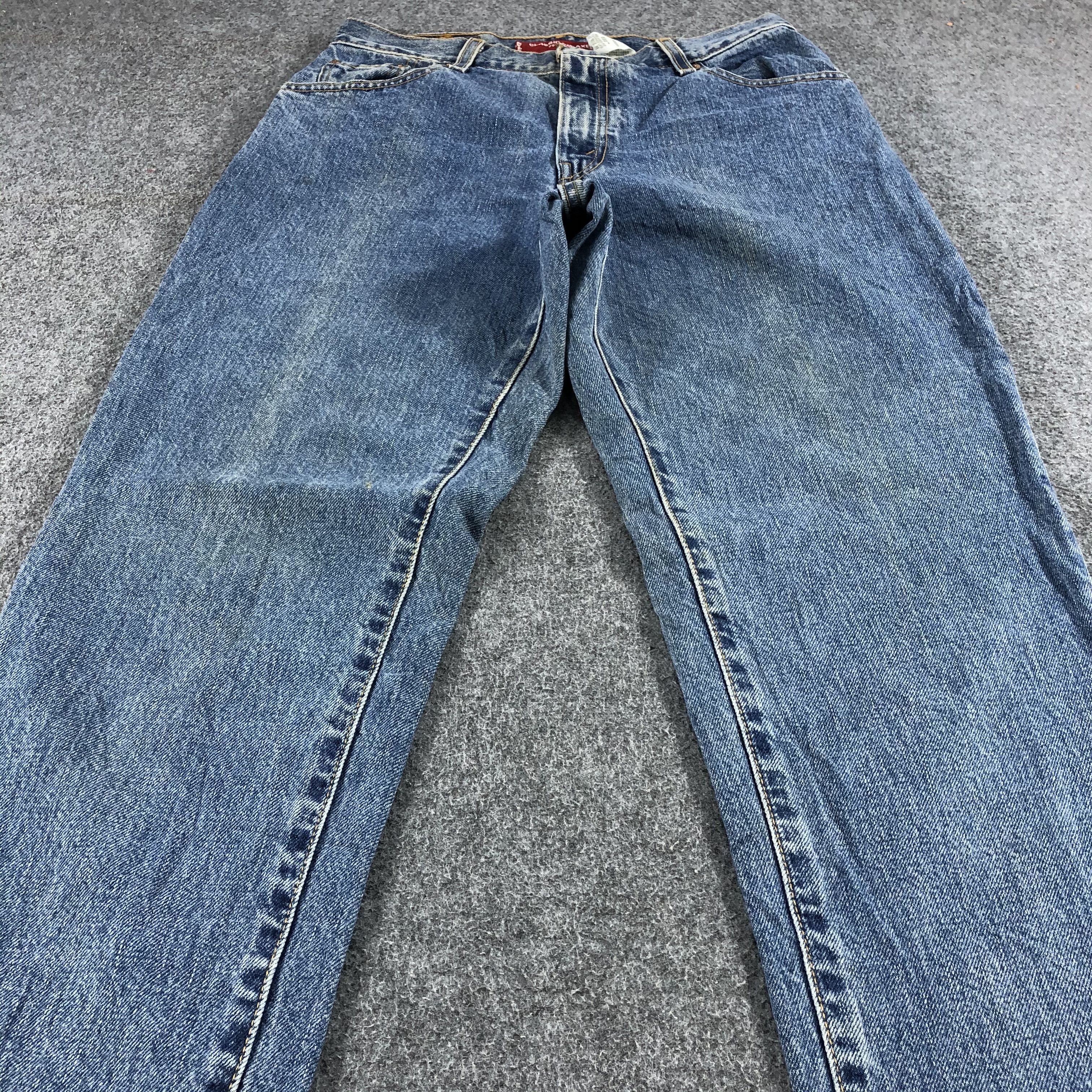 Levi's Blue Wash Vintage Levis 550 Jeans-J1170 Size US 31 - 3 Thumbnail