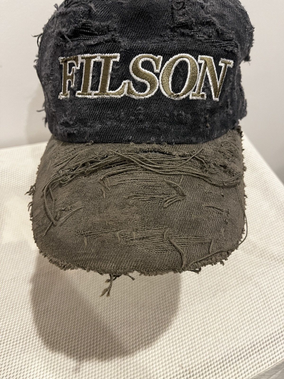 Filson Filson Reworked Distressed Hat (unisex) Size ONE SIZE - 10 Thumbnail