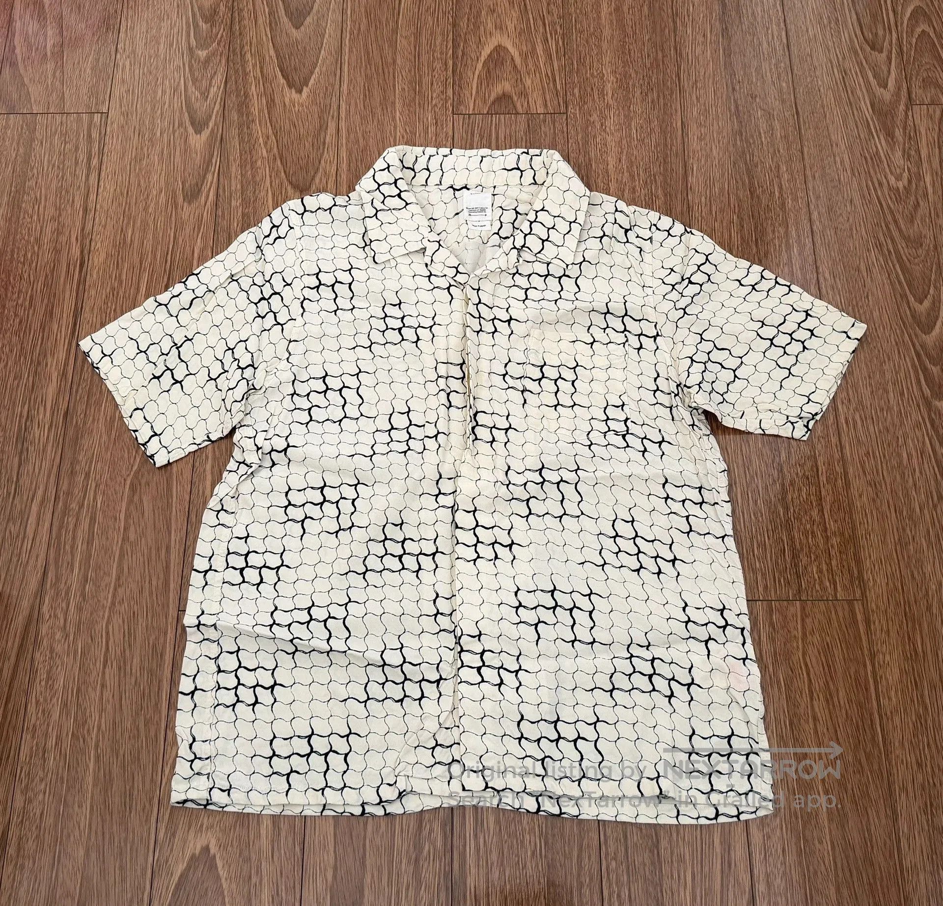 Visvim VISVIM Free Edge S/S Lattice Shirt. Size US L / EU 52-54 / 3 - 1 Thumbnail