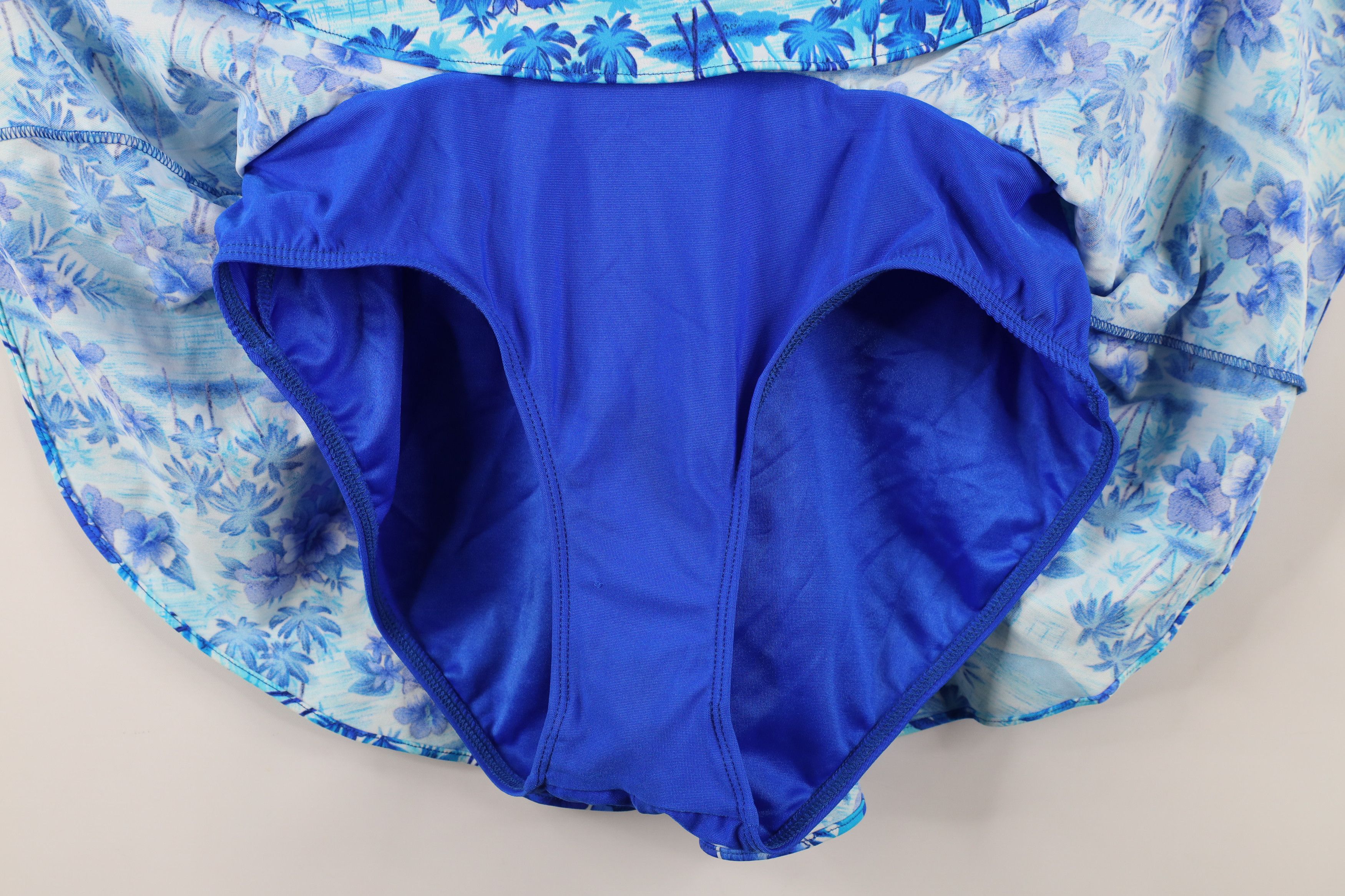 Vintage Vintage 90s Streetwear Flower Floral One Piece Swim Suit Size XXL / US 16-18 / IT 52-54 - 5 Thumbnail