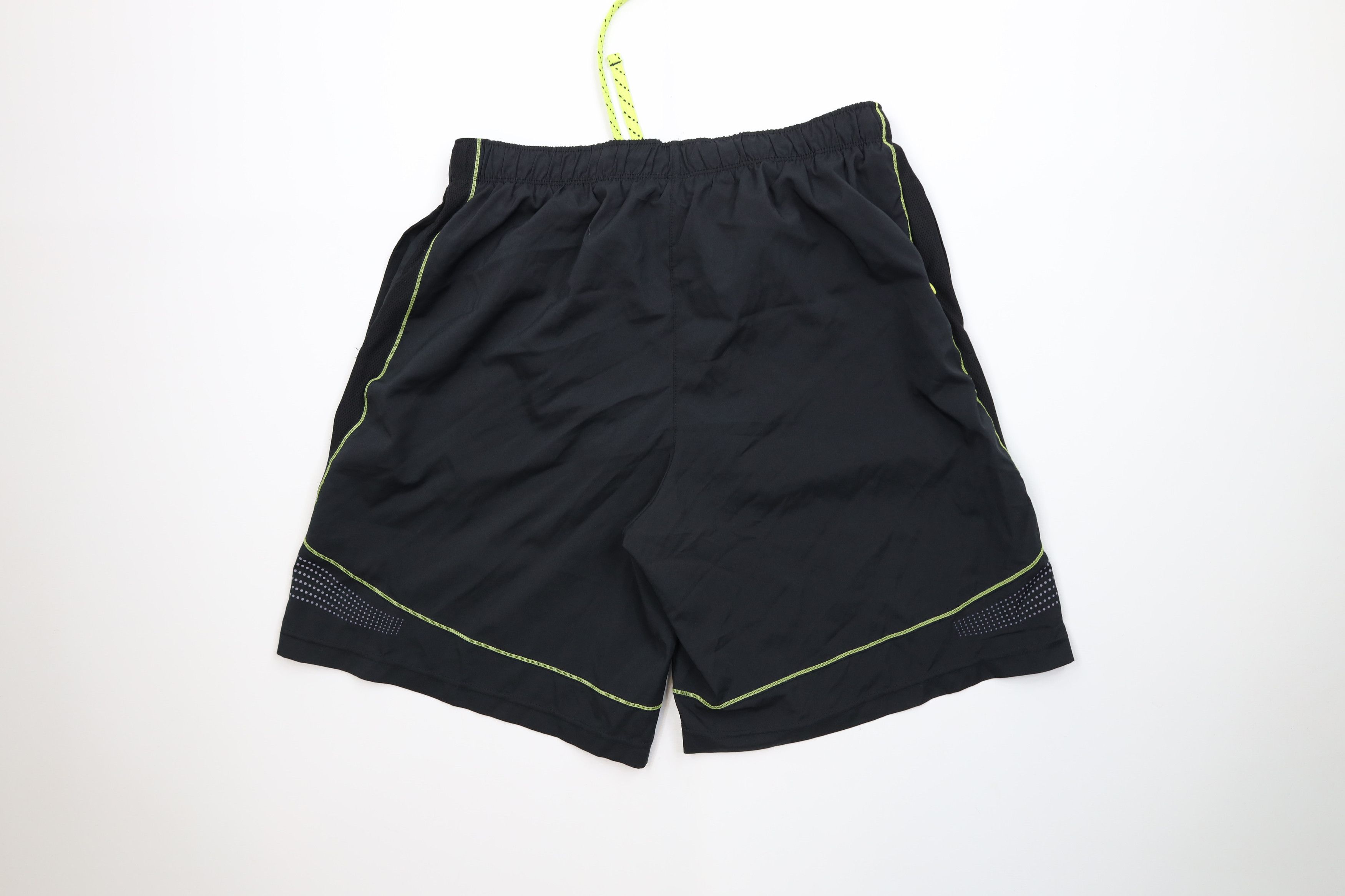 Asics Vintage Y2K Asics Lined Running Jogging Shorts Black Size US 34 / EU 50 - 10 Thumbnail