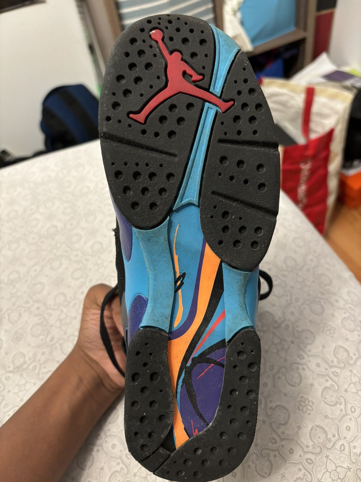 Jordan Brand air jordan 8 retro bg Size US 6.5 / EU 39-40 - 6 Thumbnail
