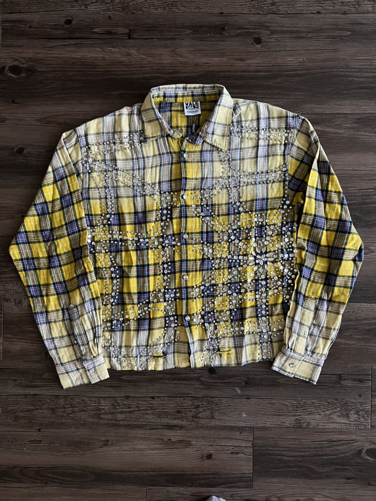 Vale Vale Valley Dreams Lemonhead Flannel Size US M / EU 48-50 / 2 - 1 Thumbnail