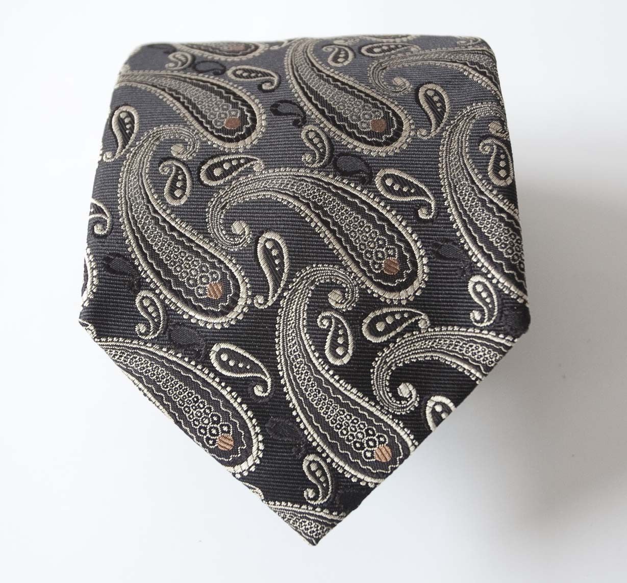Tombolini Tombolini Tie Paisley Floral Silk Made in Italy Size ONE SIZE - 1 Thumbnail