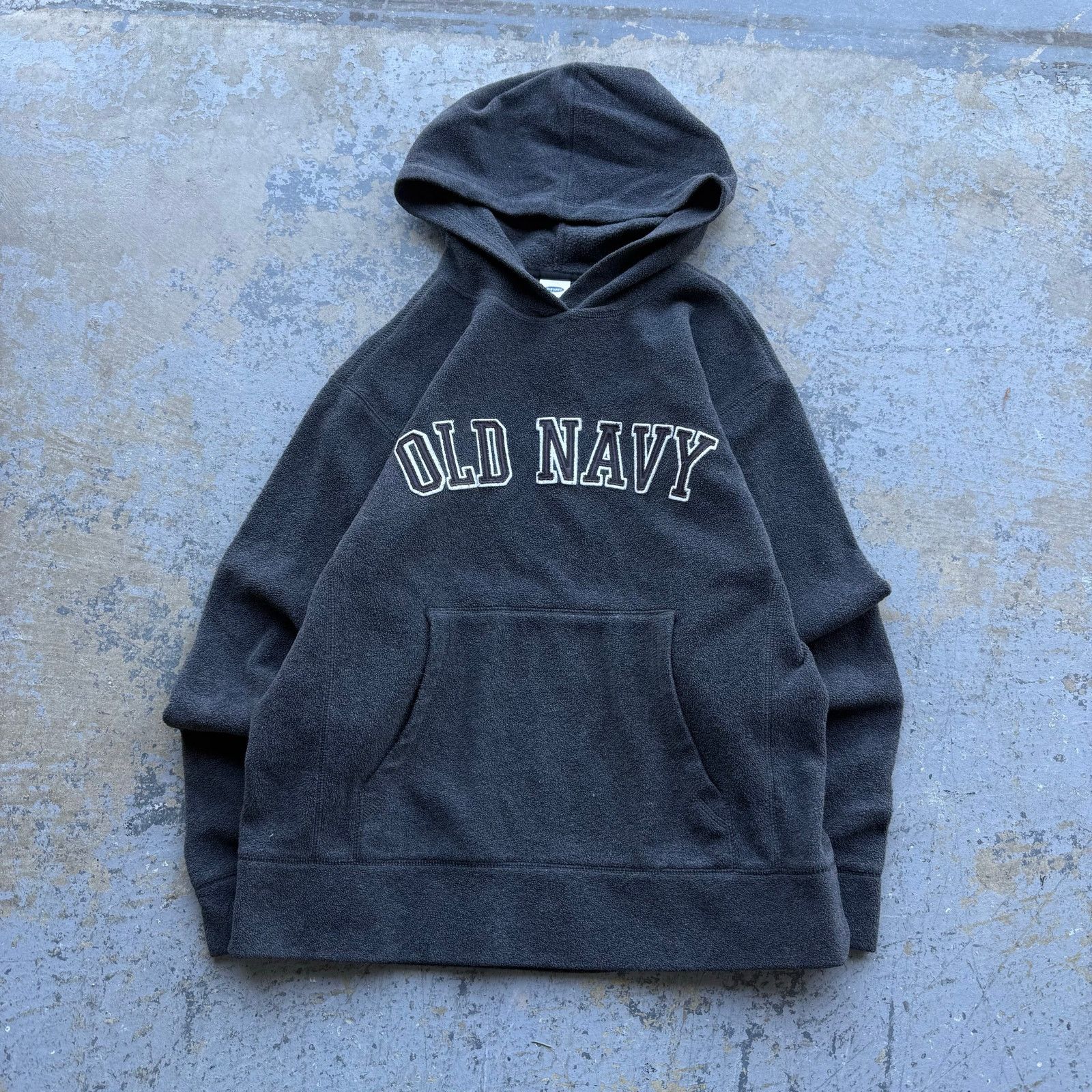 Old Navy Vintage Y2K Old Navy Fleece Spell Out Hoodie M Size US M / EU 48-50 / 2 - 1 Thumbnail