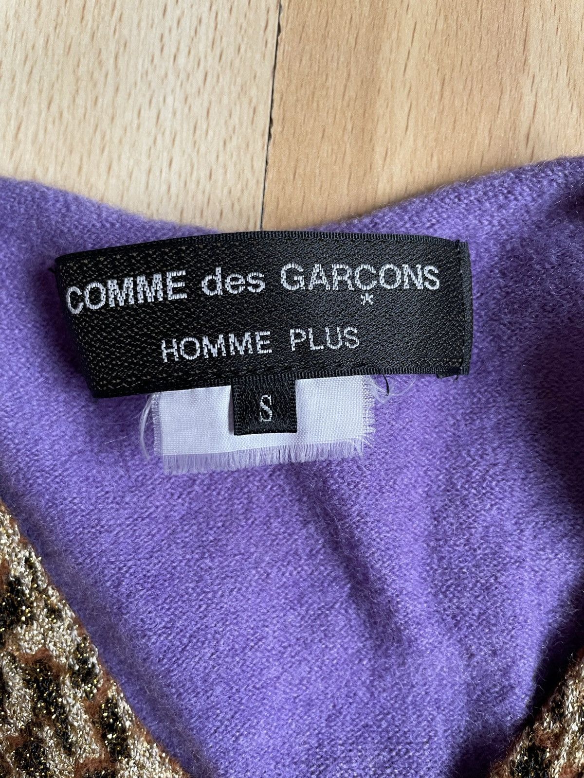 Comme des Garcons COMME des GARÇONS HOMME PLUS leopard knit cheetah sweater Size US S / EU 44-46 / 1 - 3 Thumbnail