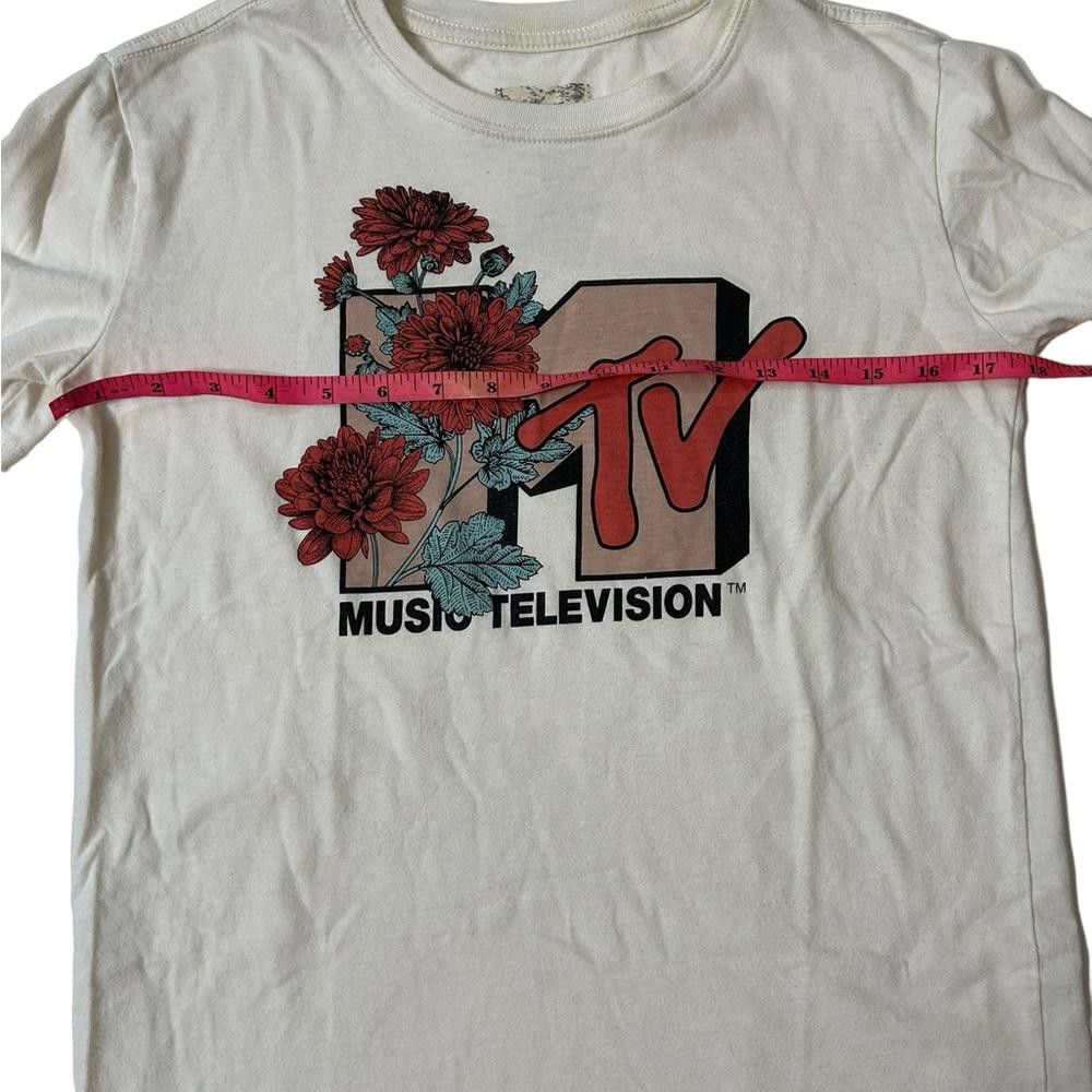 Mtv MTV l Graphic Boho Band Tee XS Size XS / US 0-2 / IT 36-38 - 5 Thumbnail