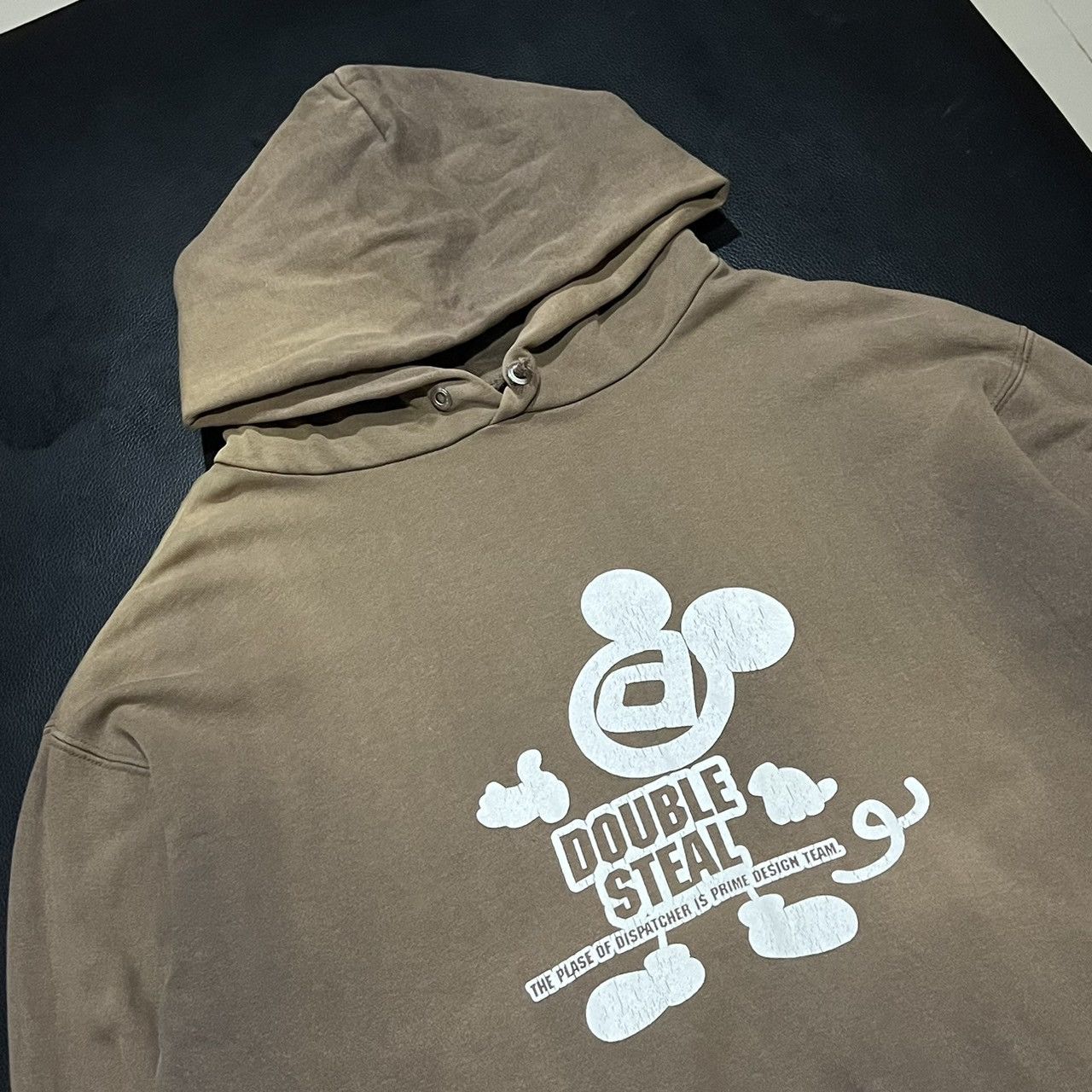 Japanese Brand DOUBLE STEAL Mickey Mouse Faded Hoodie Size US M / EU 48-50 / 2 - 3 Thumbnail