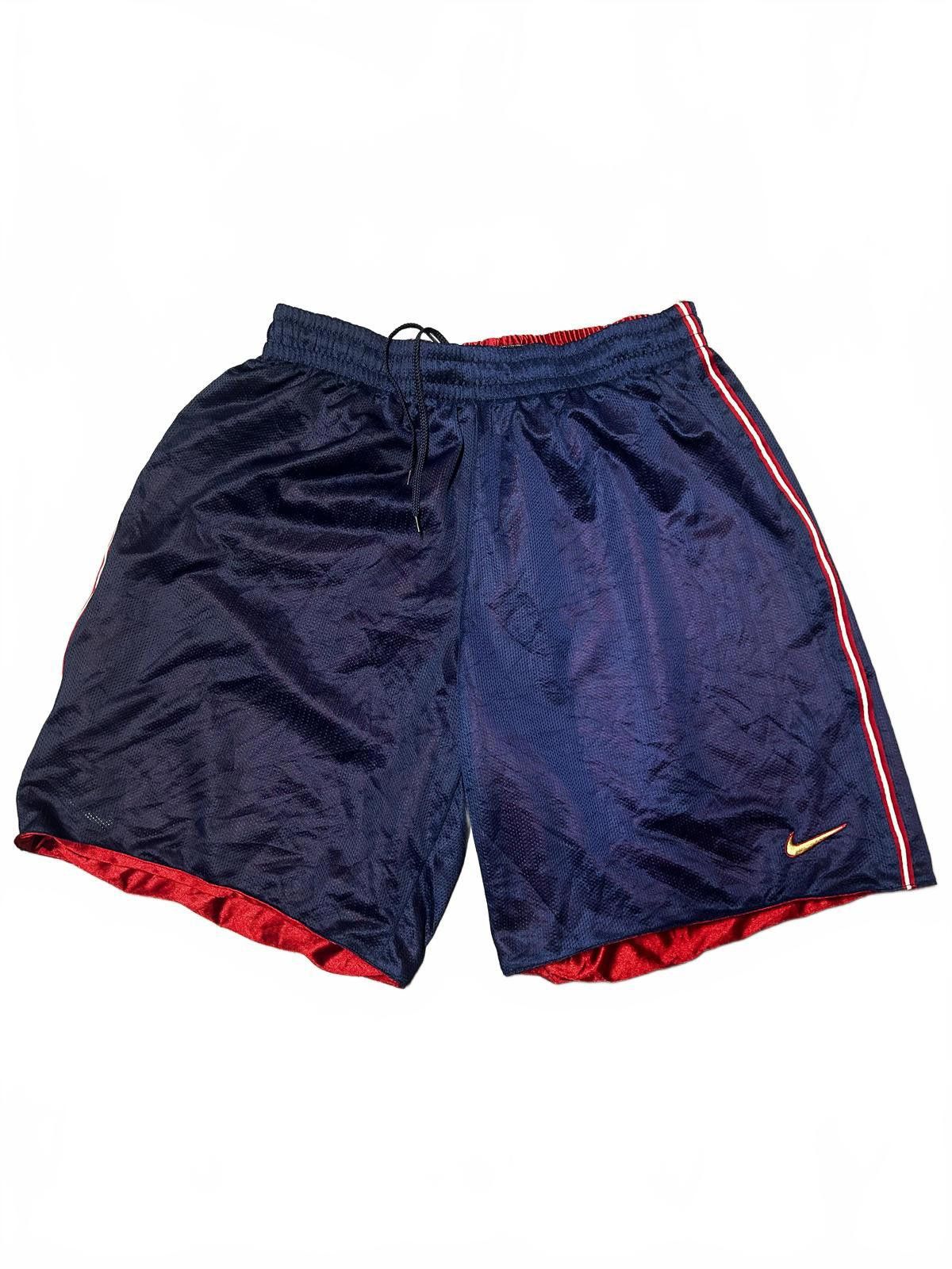Nike Nike Team Sports Men's Athletic Shorts - Navy & Red Size US 36 / EU 52 - 1 Thumbnail