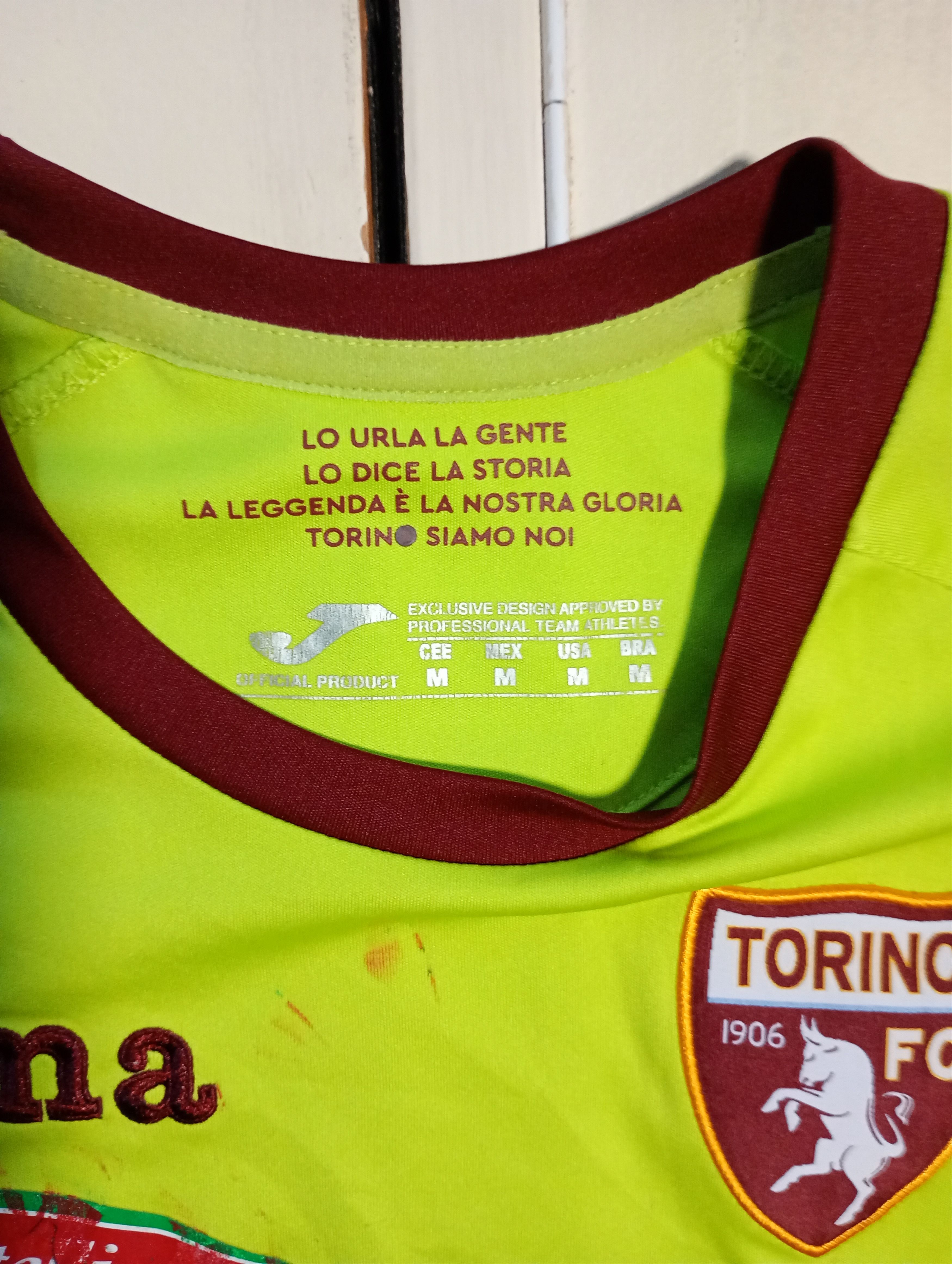 Joma Joma Torino FC Goalkeeper Jersey 2019-2020 Size US M / EU 48-50 / 2 - 12 Thumbnail