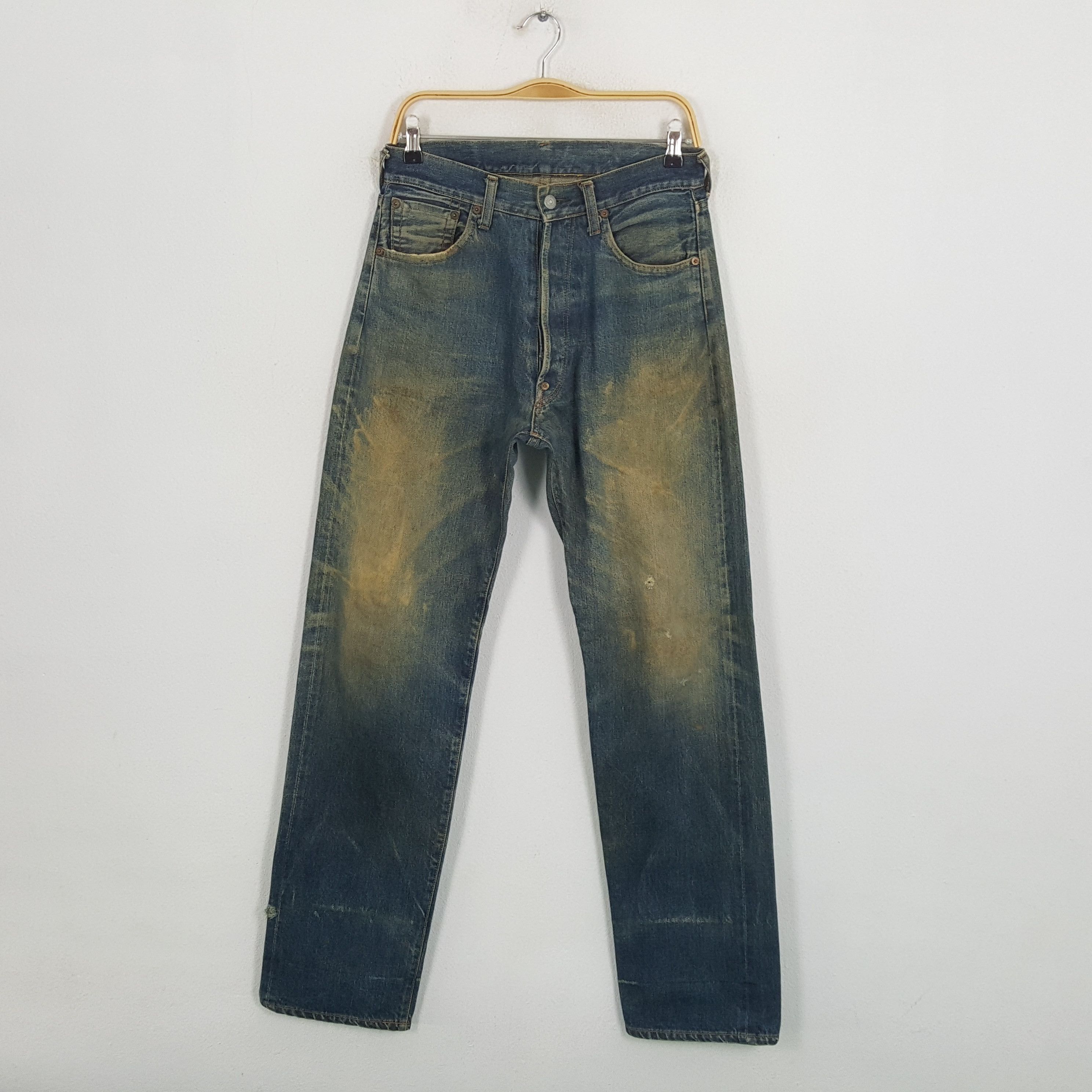Evisu × Japanese Brand × Vintage Vintage EVISU Japanese Daicock Custom Style Distressed Jeans Size US 30 / EU 46 - 4 Thumbnail