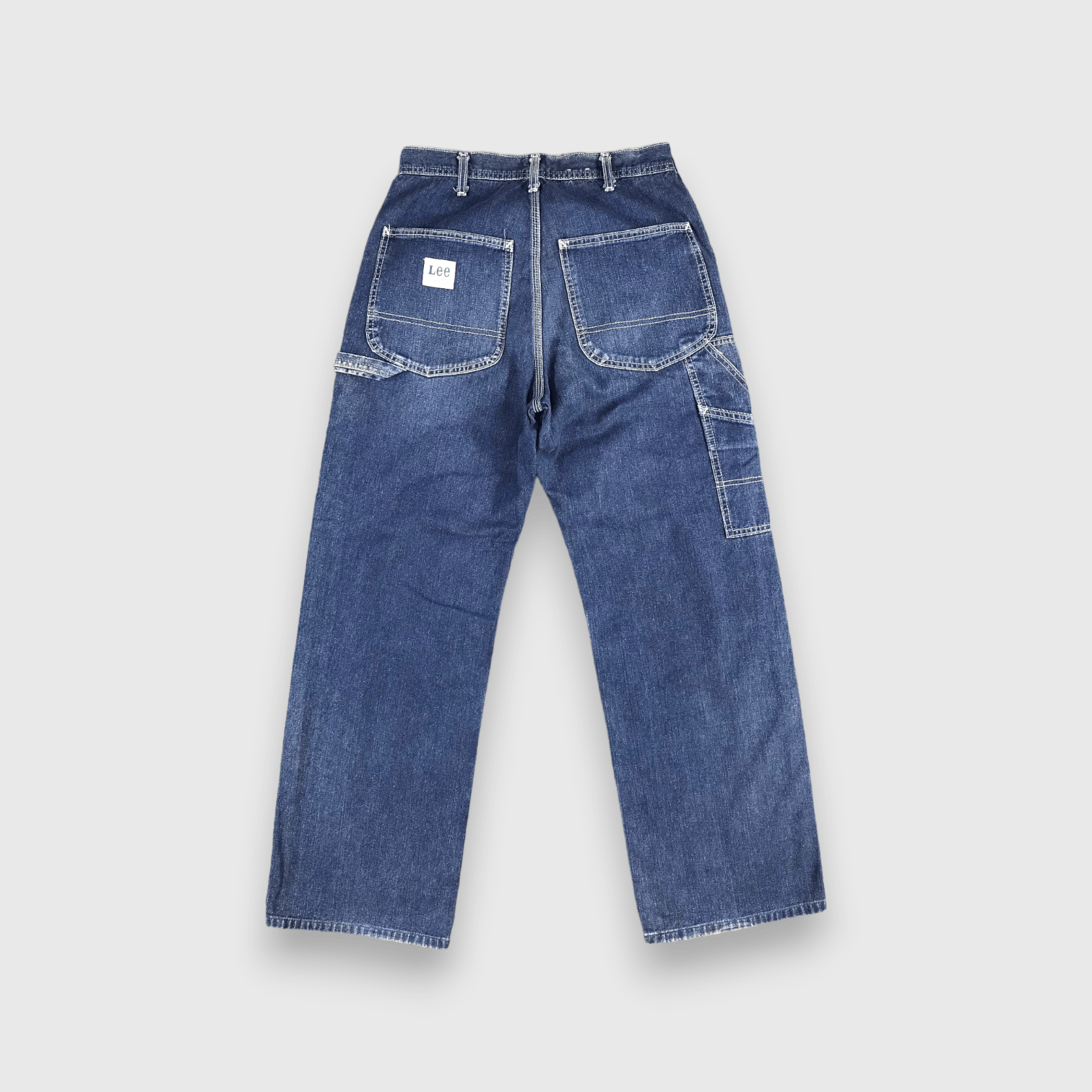 Lee Vintage Blue Wash Lee Jeans-J1868 Size US 28 / EU 44 - 2 Thumbnail