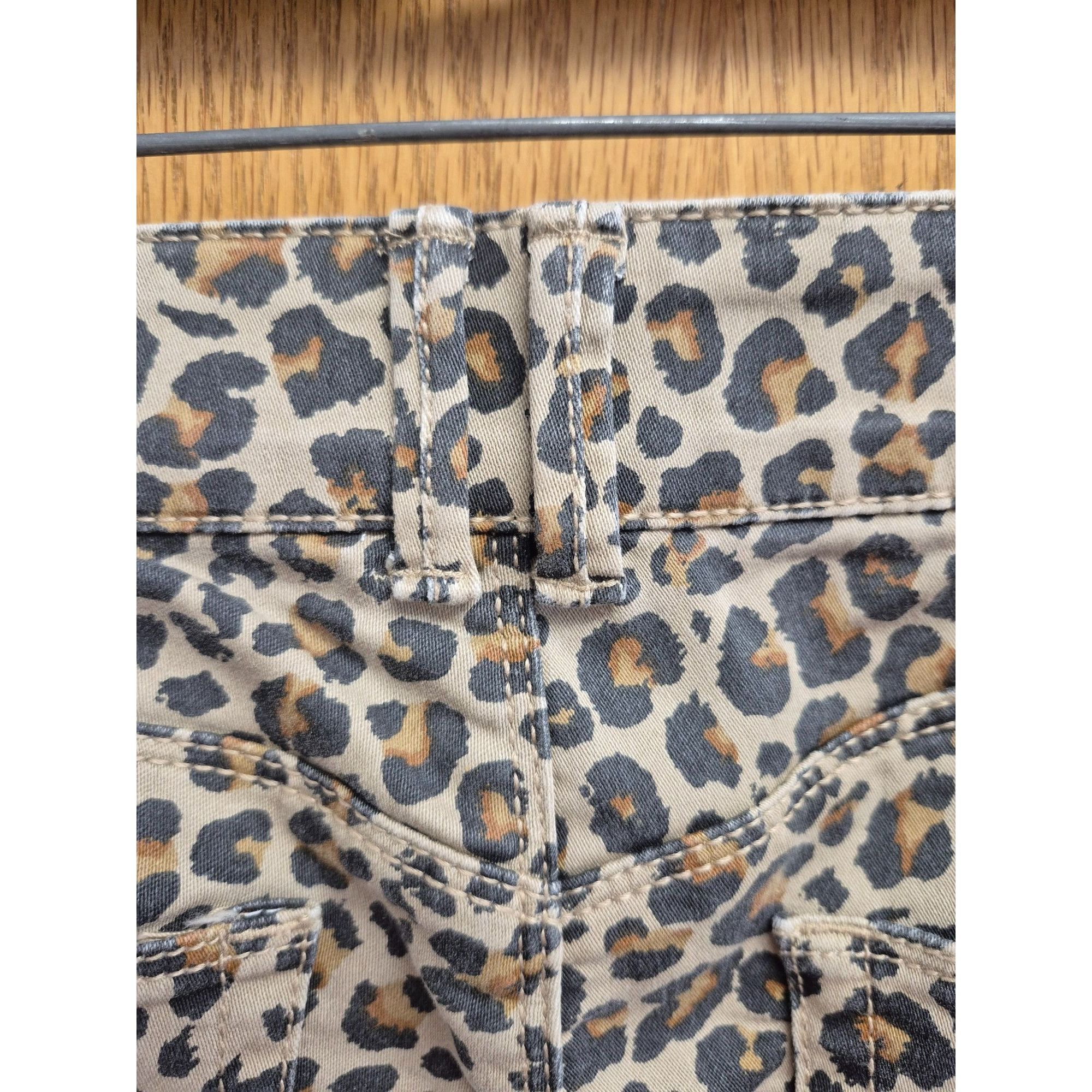 Other Knox Rose Women's Leopard Print Ankle Skinny Pants Size 10, Size 32" / US 10 / IT 46 - 8 Thumbnail