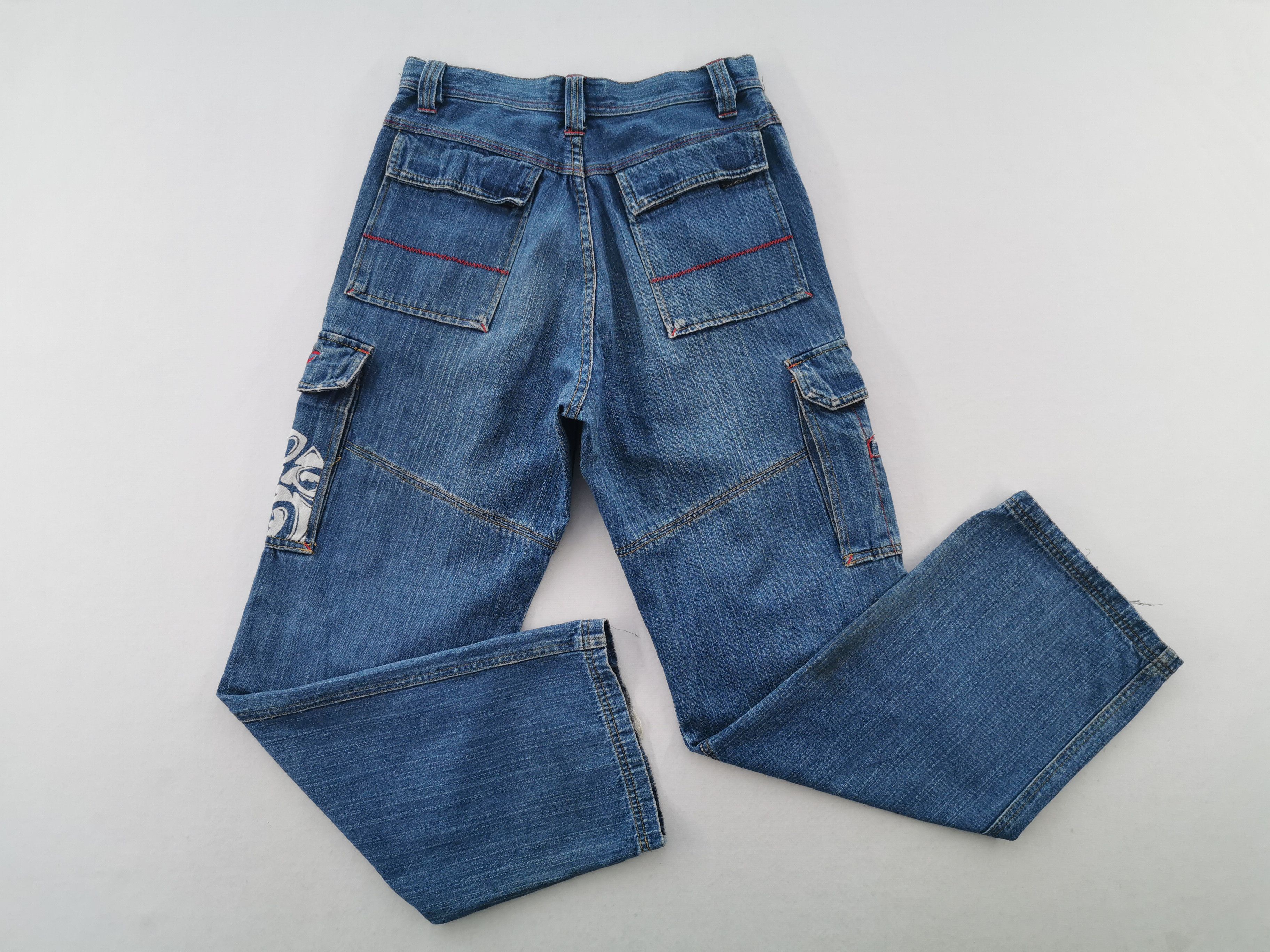 Vintage Vintage Piko Hawaiian Longboard Wear Cargo Denim Size M Size US 27 - 5 Thumbnail