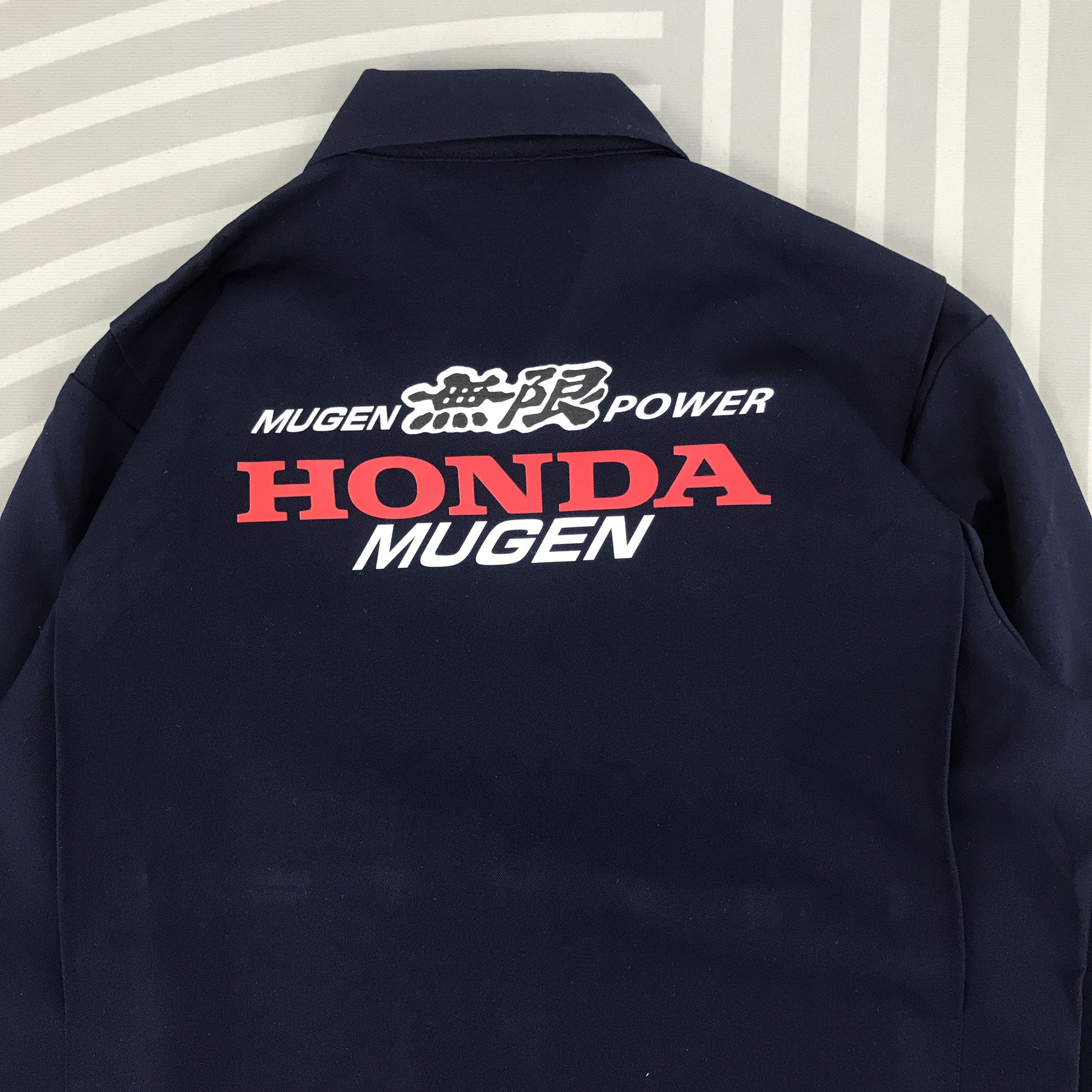 Japanese Brand × Vintage Vtg Mugen power Honda Racing work uniform custom Jacket Size US L / EU 52-54 / 3 - 4 Thumbnail