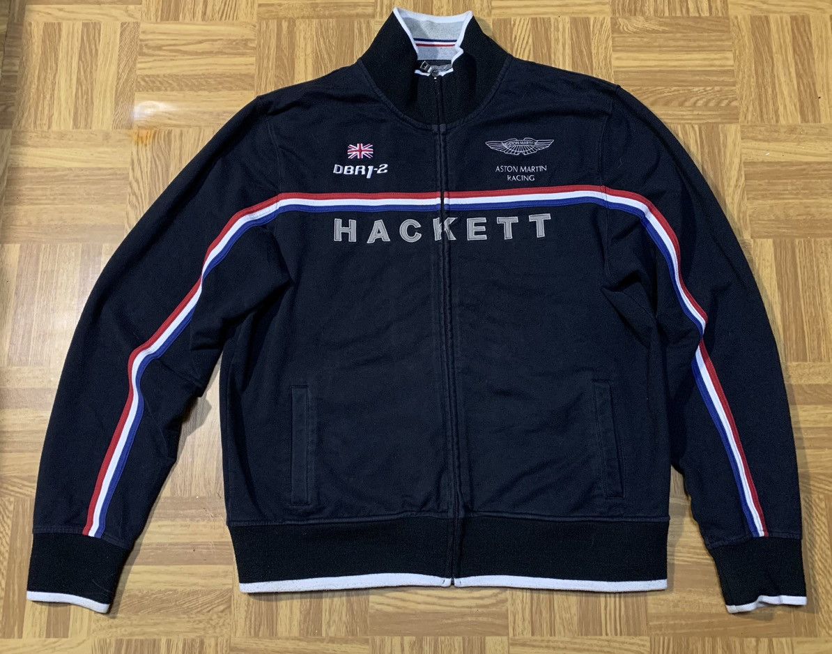 Hackett Hackett Aston Martin Zip Sweater Big Logo Size XXL Size US XXL / EU 58 / 5 - 3 Thumbnail