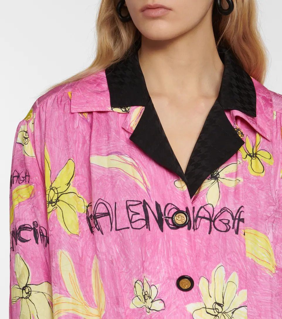 Balenciaga o1y0625 Midi Dress in Multicolor Size S / US 4 / IT 40 - 2 Thumbnail