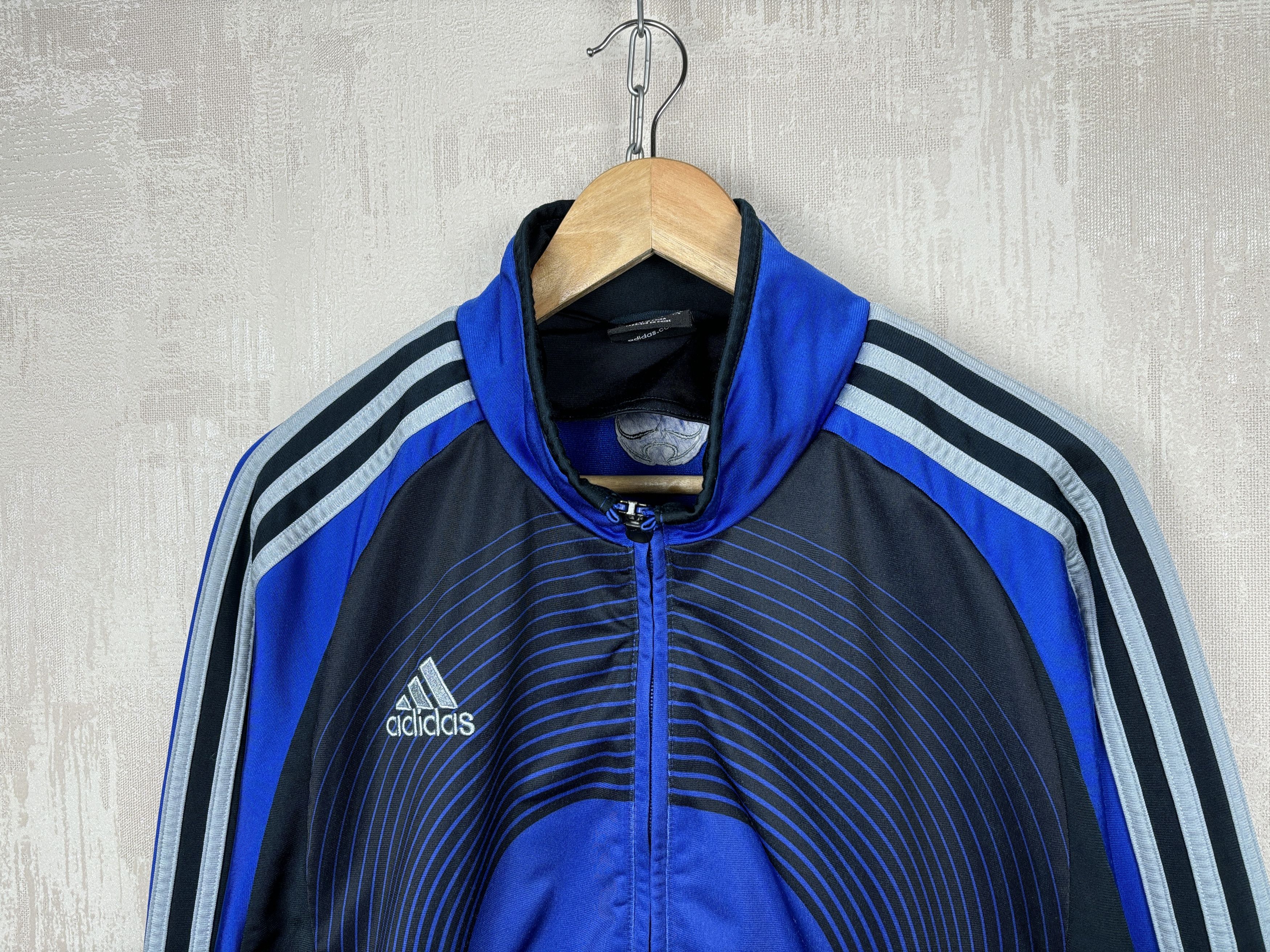 Adidas × Vintage 00's Adidas Predator Track Jacket Training Tracksuirt Top Size US L / EU 52-54 / 3 - 4 Thumbnail