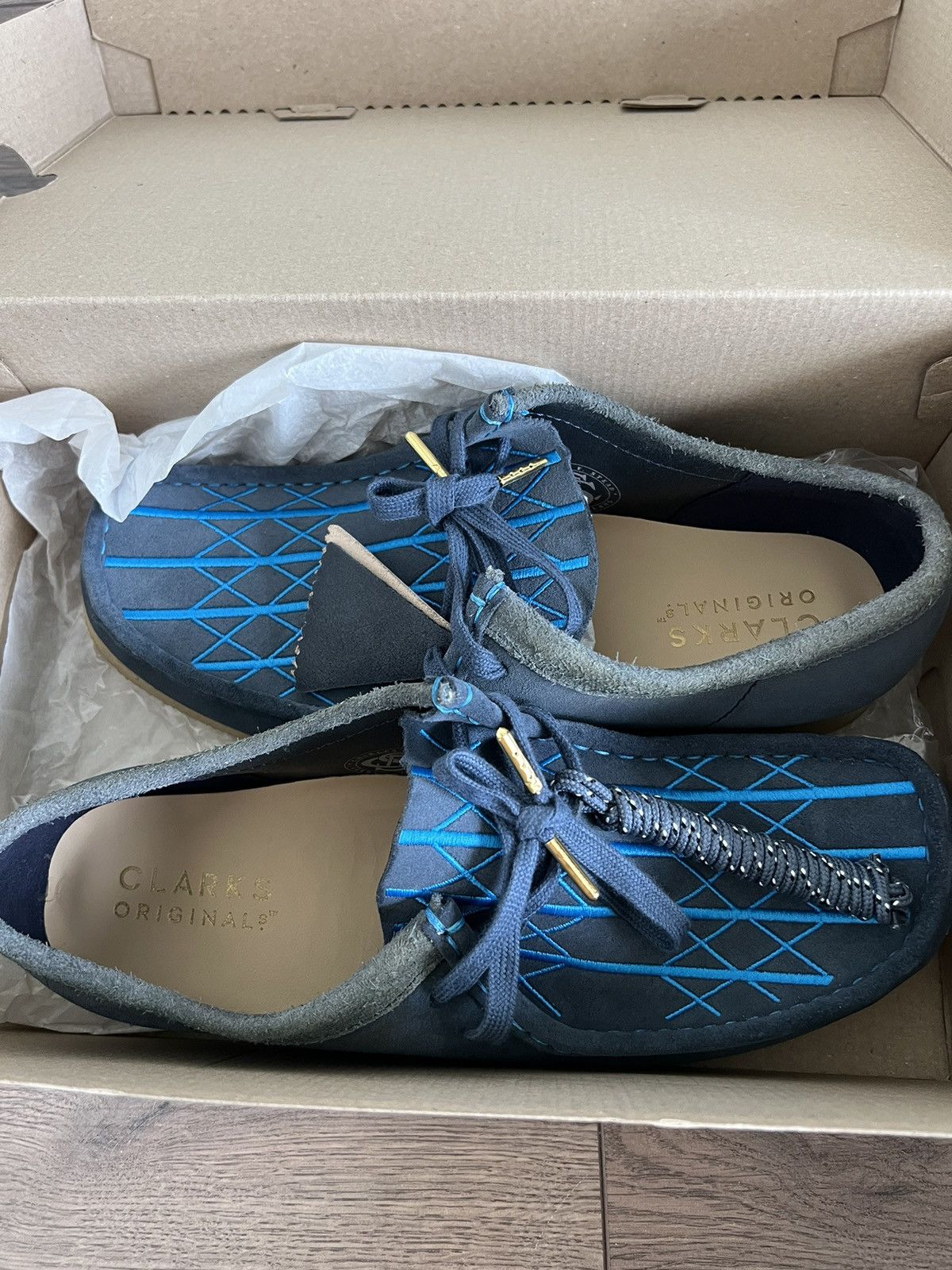 Clarks Better Gift Shop x Nepenthes NY x Clarks Suede Wallabees Size US 10.5 / EU 43-44 - 14 Thumbnail