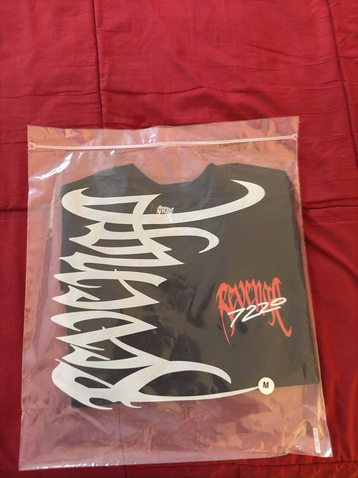 Revenge Revenge x Lil Durk 7220 The voice black T shirt M Size US M / EU 48-50 / 2 - 7 Thumbnail