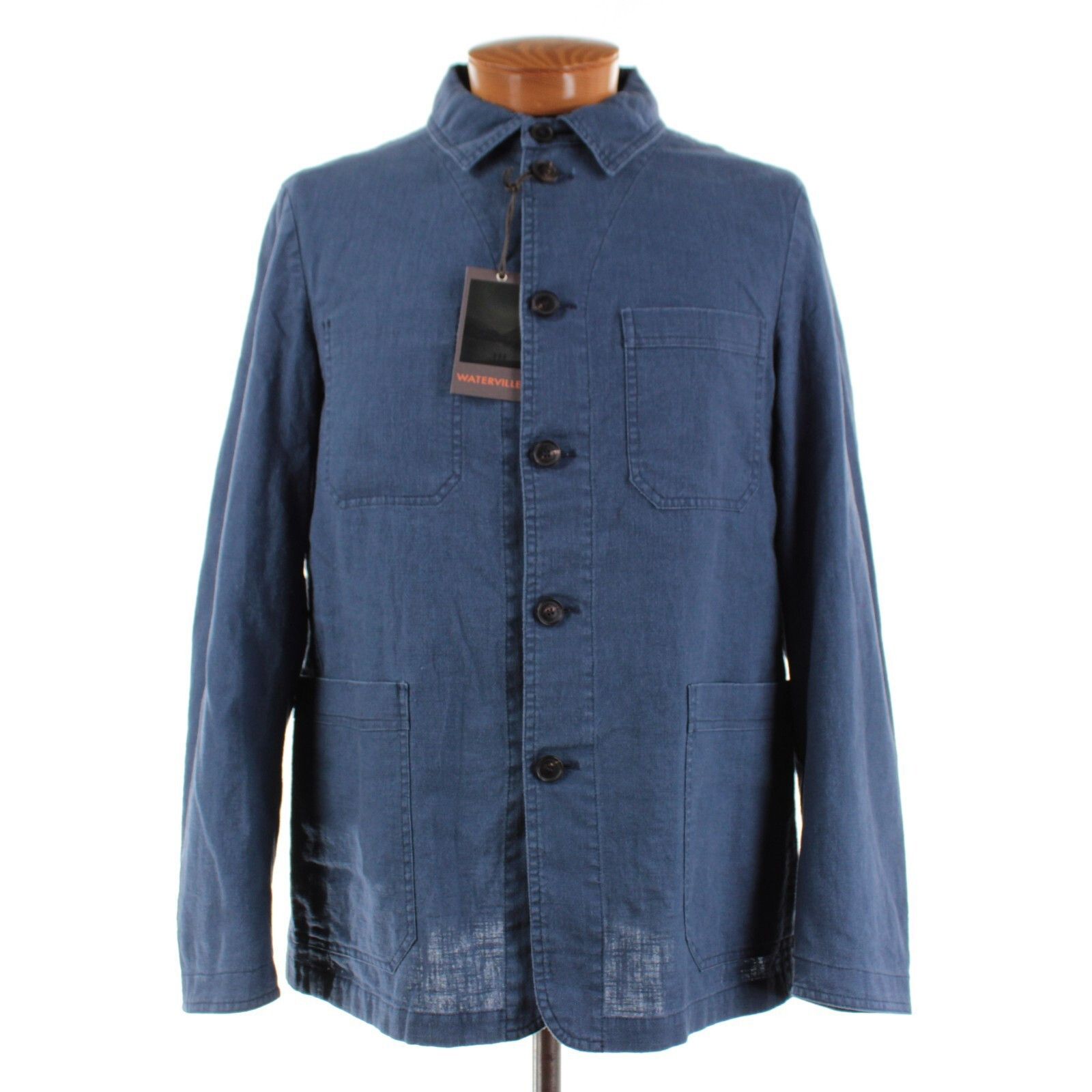 Other Waterville Overshirt Size XL US In Blue Linen Size US XL / EU 56 / 4 - 1 Thumbnail