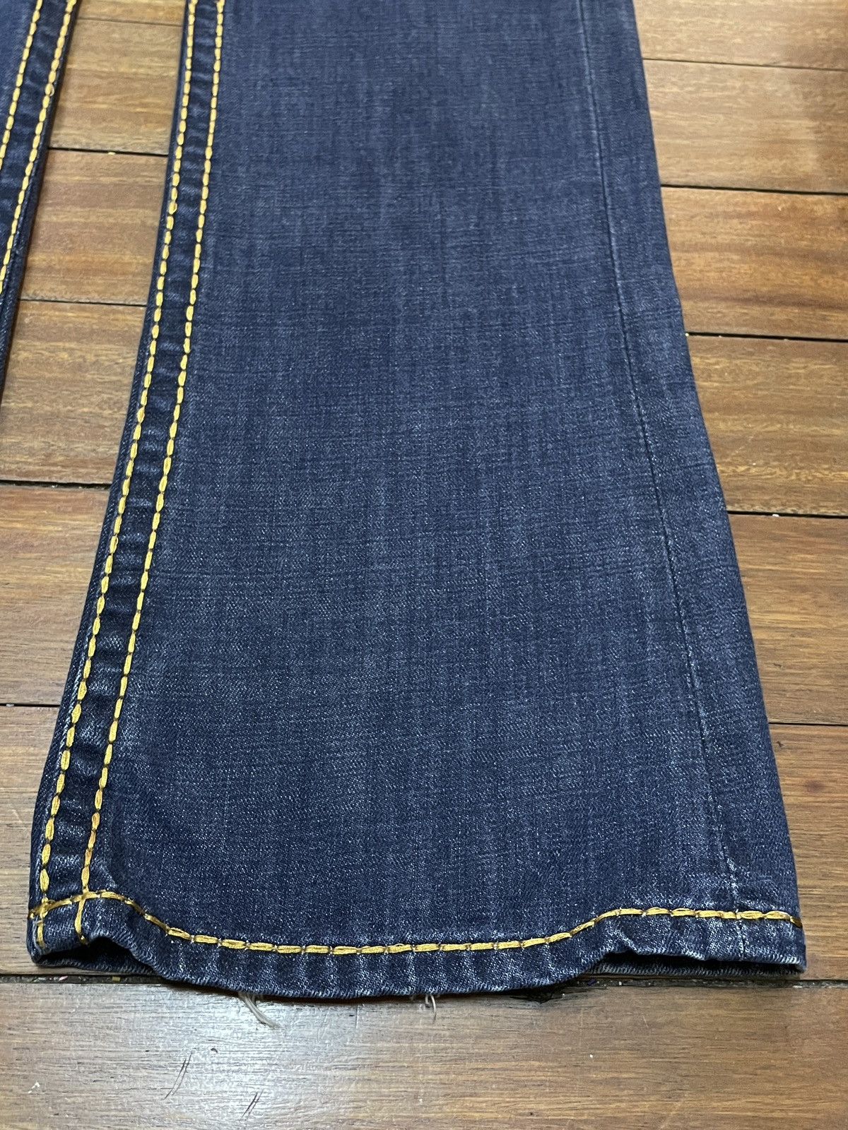 Other Rare Design Vintage Brand True Religion Flared Jeans 1990s Size US 33 - 6 Thumbnail