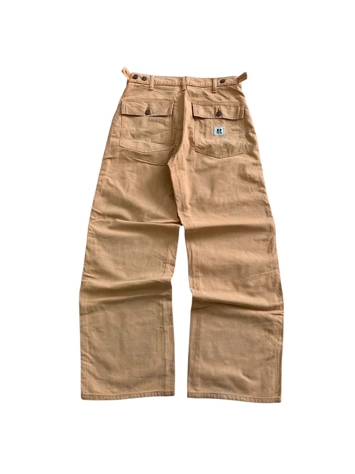 Japanese Brand Last📦 Vintage Roadace Canvas Duck Fatigue Baker Pants Size US 30 / EU 46 - 1 Thumbnail
