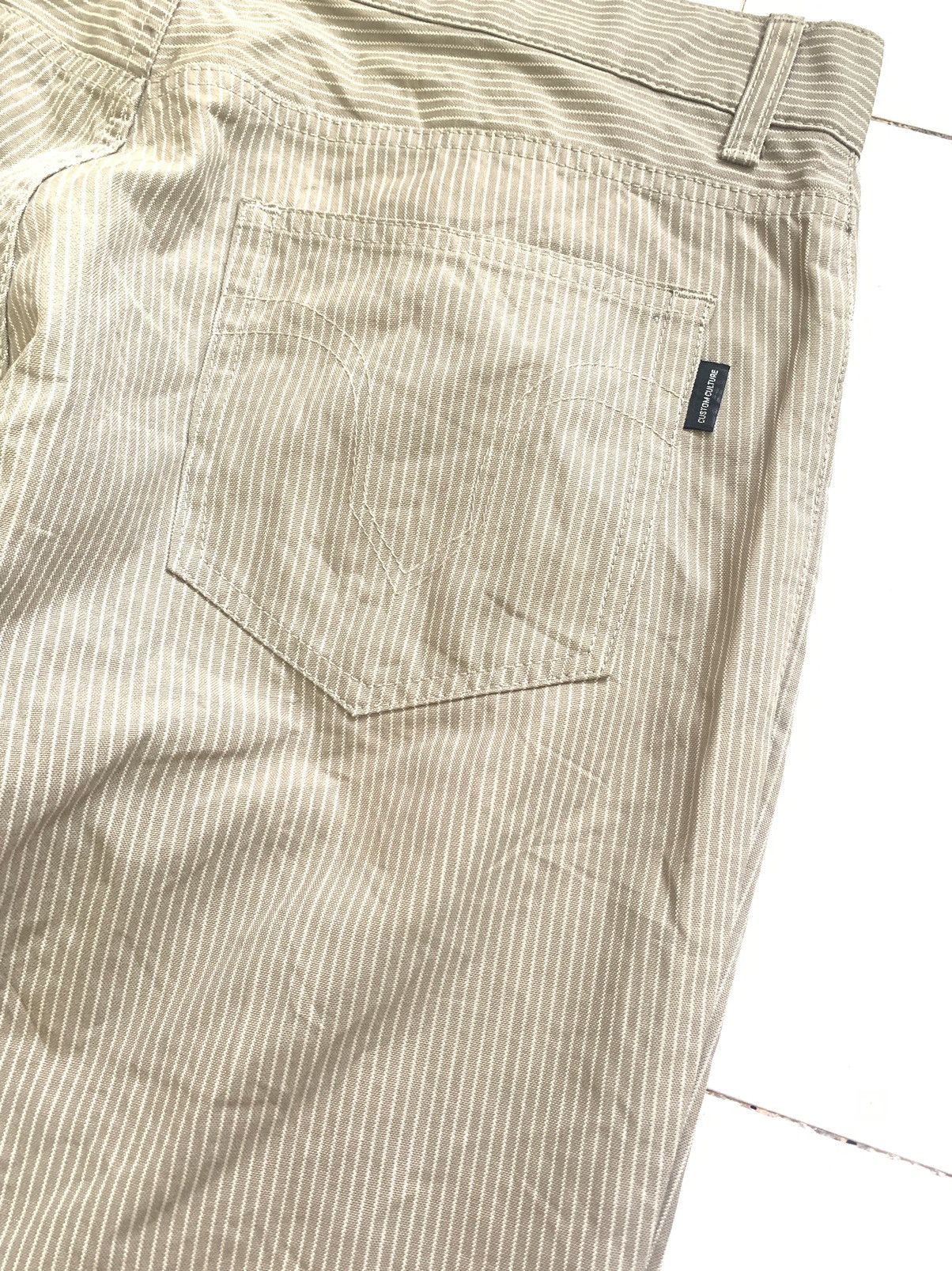Japanese Brand JAPANESE BRAND CUSTOM CULTURE STRIPED PANTS Size US 32 / EU 48 - 5 Thumbnail