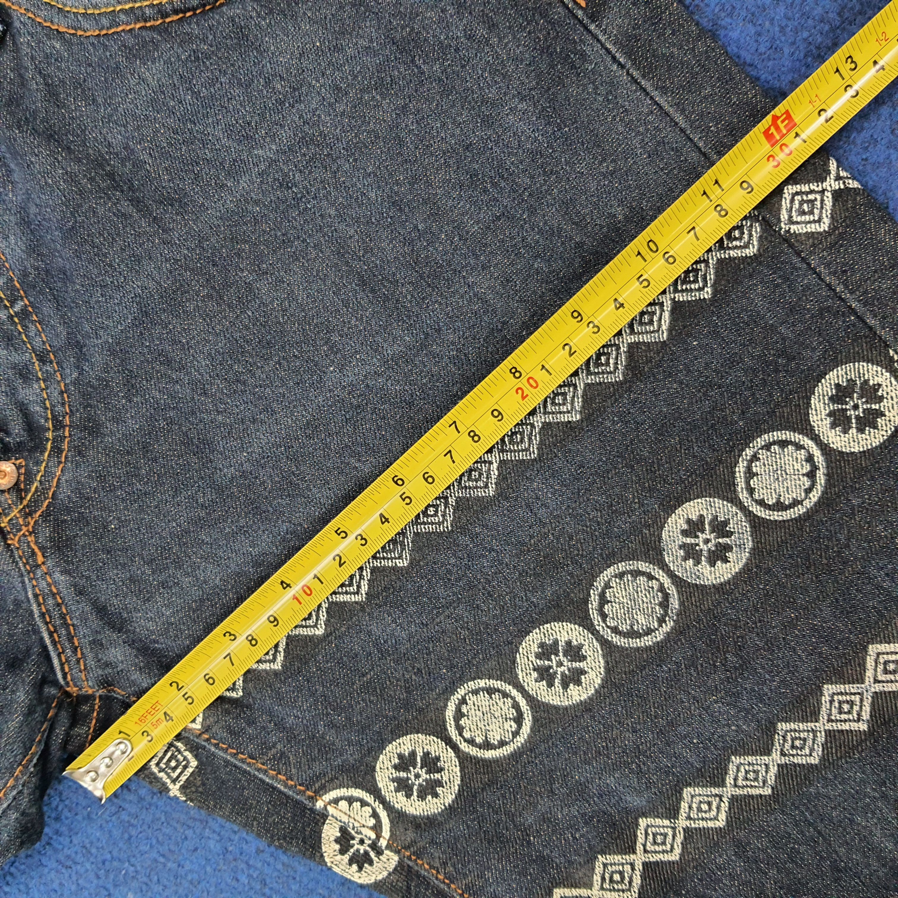 Japanese Brand Vintage Evisu Selvedge Japan Custom Daicock Jeans C244N11 Size US 32 / EU 48 - 17 Thumbnail