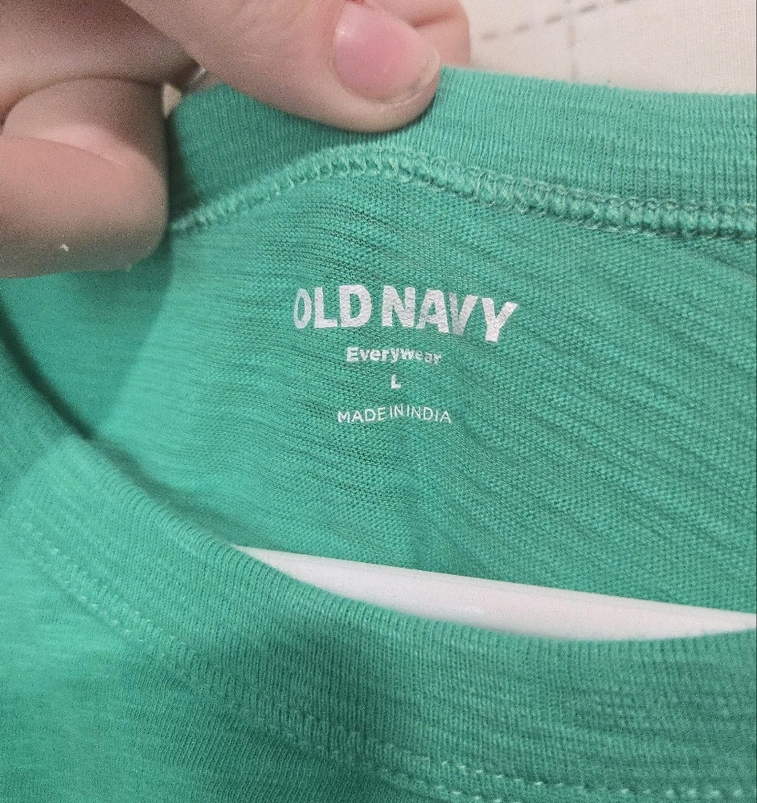 Old Navy Old Navy Sea Green Tee Size L / US 10 / IT 46 - 2 Thumbnail