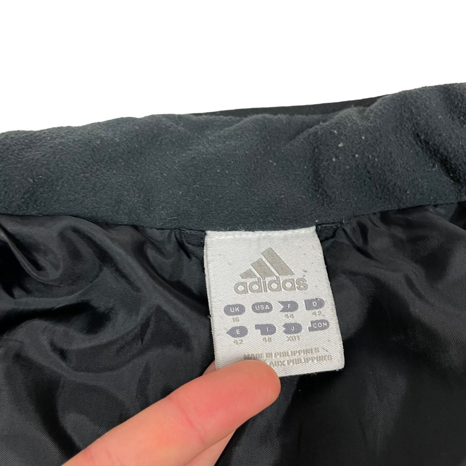 Adidas × Vintage Adidas Men's Black Outdoor Logo Full Zip Puffer Vest Medium Size US M / EU 48-50 / 2 - 13 Thumbnail