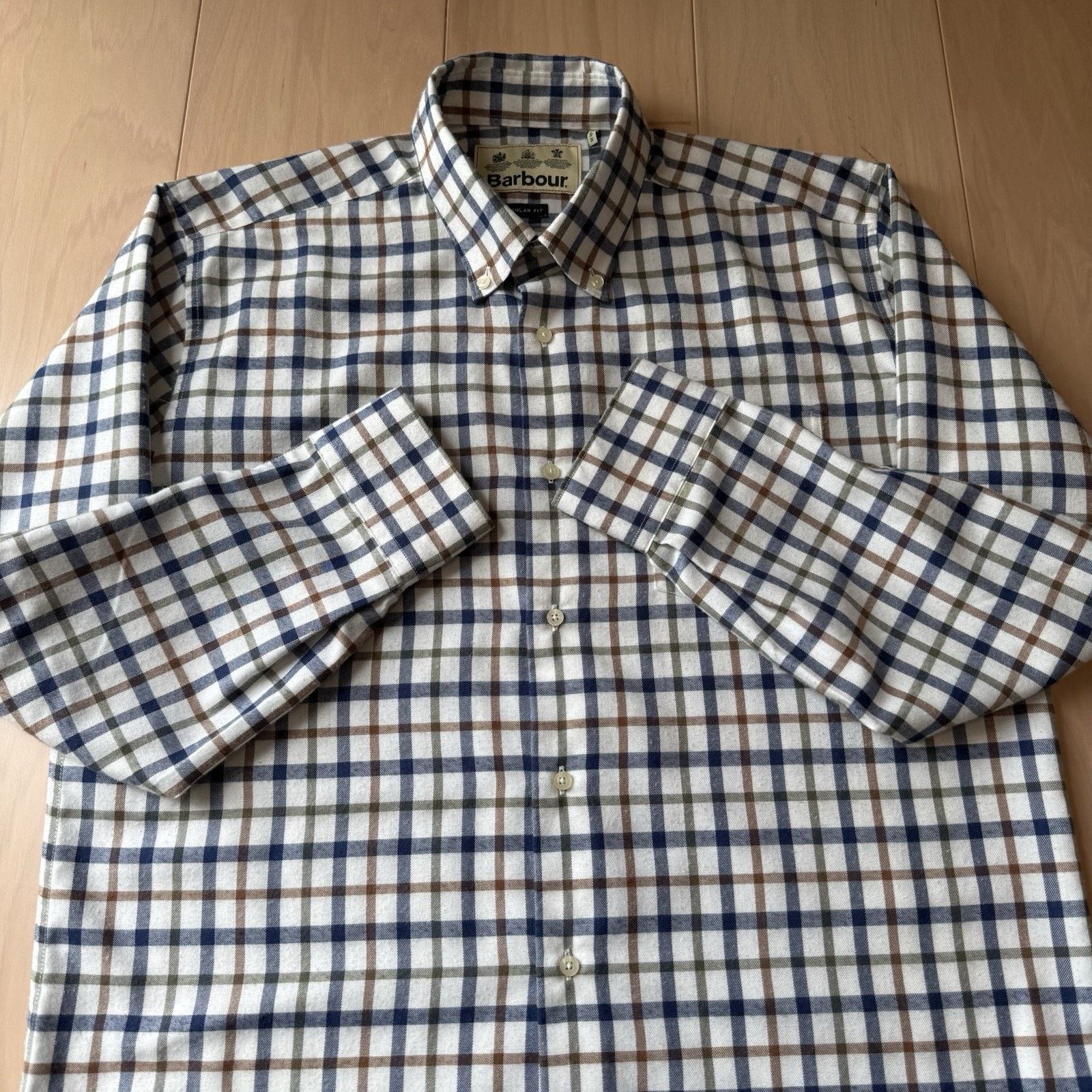 Barbour Barbour Shirt Medium Multicolor Striped Casual Button Up Size US M / EU 48-50 / 2 - 4 Thumbnail