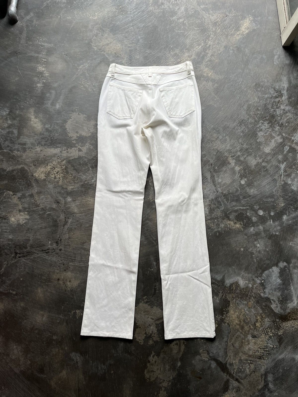 If Six Was Nine × Marithe + Francois Girbaud Marithe francois girbaud white pants Size US 29 - 11 Thumbnail
