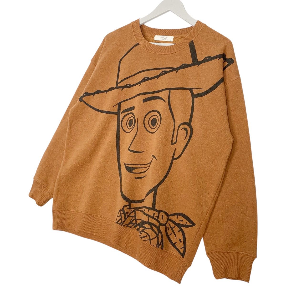 Vintage Vintage Disney Cowboy Big Printed Crewneck Sweatshirt Brown Size US L / EU 52-54 / 3 - 2 Thumbnail