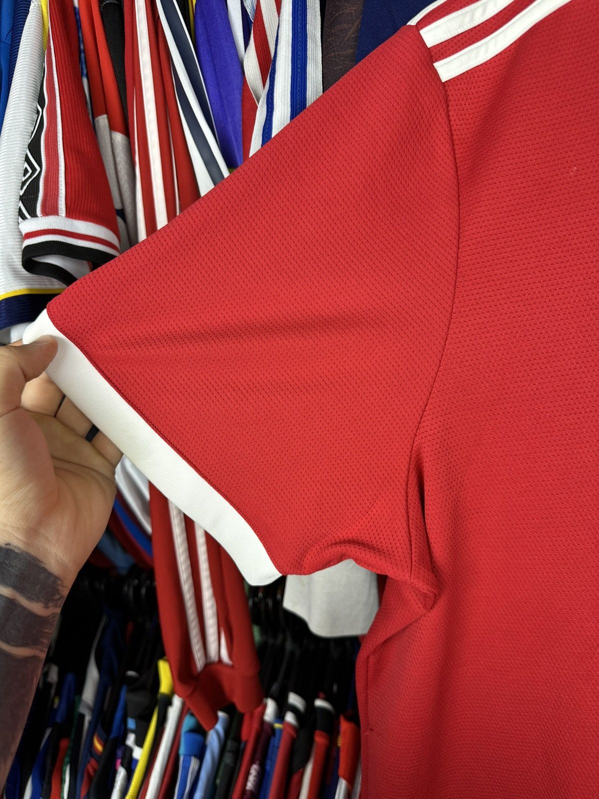 Adidas Adidas Manchester United 2021-2022 Home Football Jersey Size US XXL / EU 58 / 5 - 6 Thumbnail