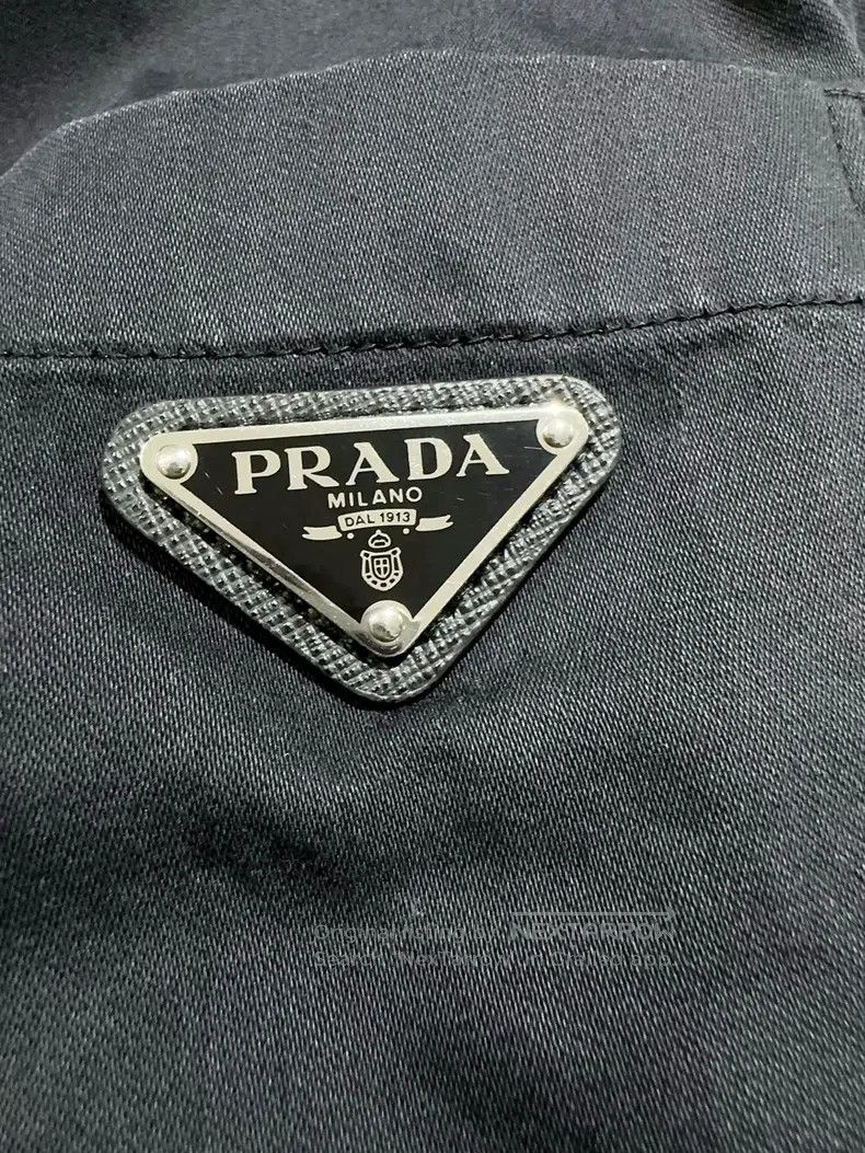 Prada Prada Black and grey denim jacket Size XS / US 0-2 / IT 36-38 - 2 Thumbnail