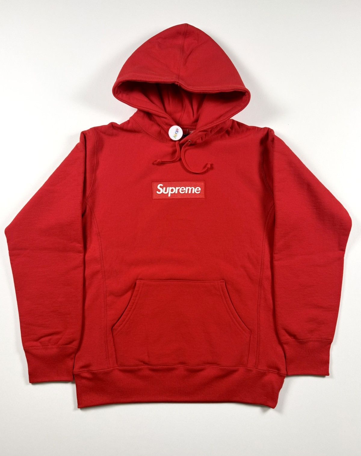 Supreme DEADSTOCK FW16 BOGO Hoodie, Red, Medium, NWT Size US M / EU 48-50 / 2 - 3 Thumbnail