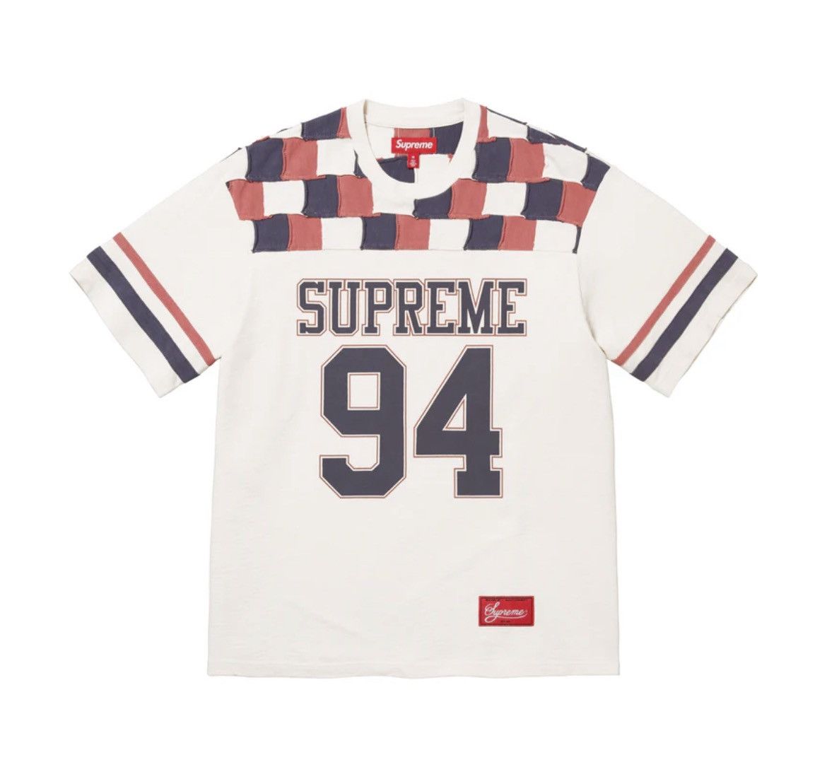 Supreme × Vintage Supreme Patchwork Yoke Football Jersey Size US XL / EU 56 / 4 - 1 Thumbnail