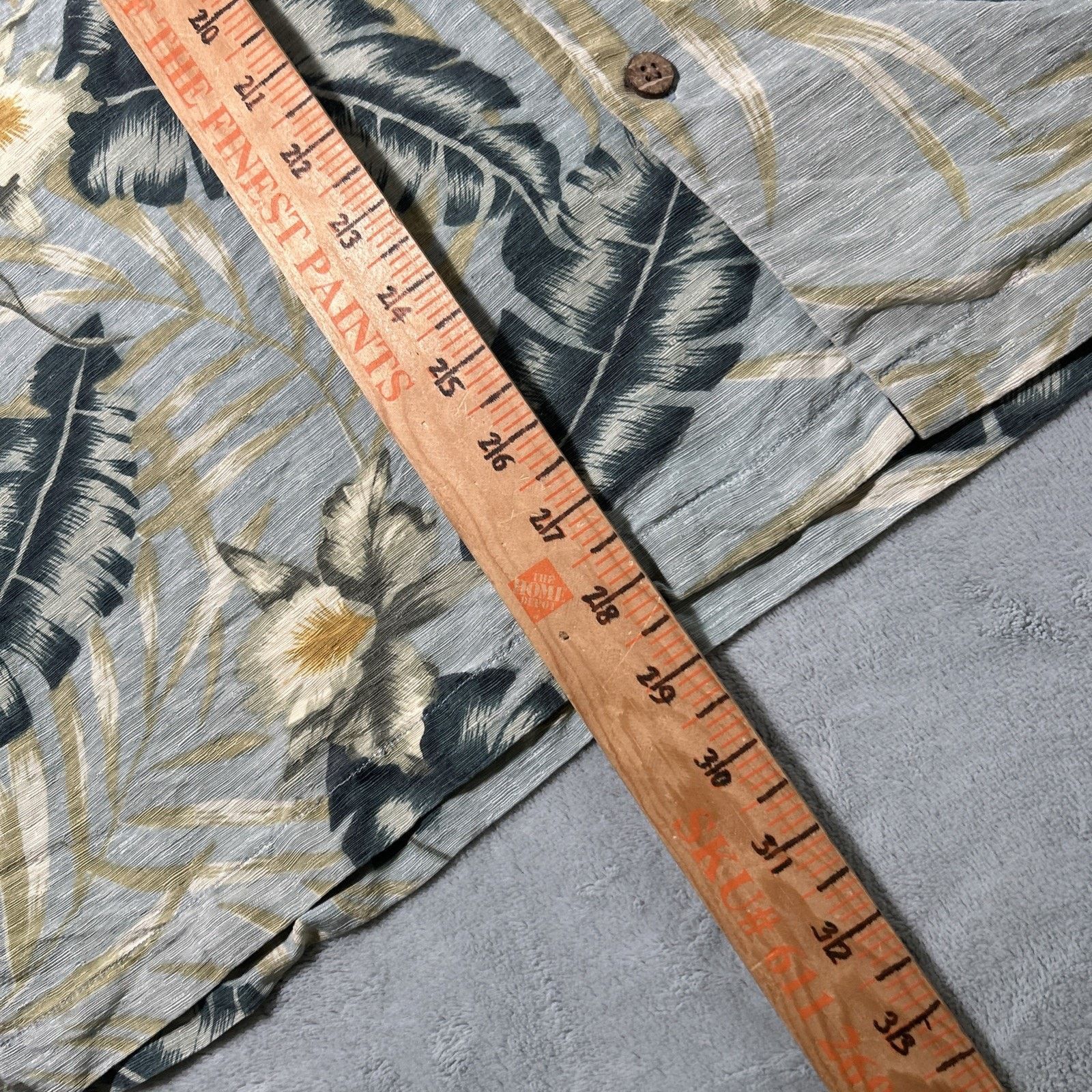 Tommy Bahama Tommy Bahama 70s Hawaiian Loop Collar Silk Linen Shirt XL Size US XL / EU 56 / 4 - 11 Thumbnail
