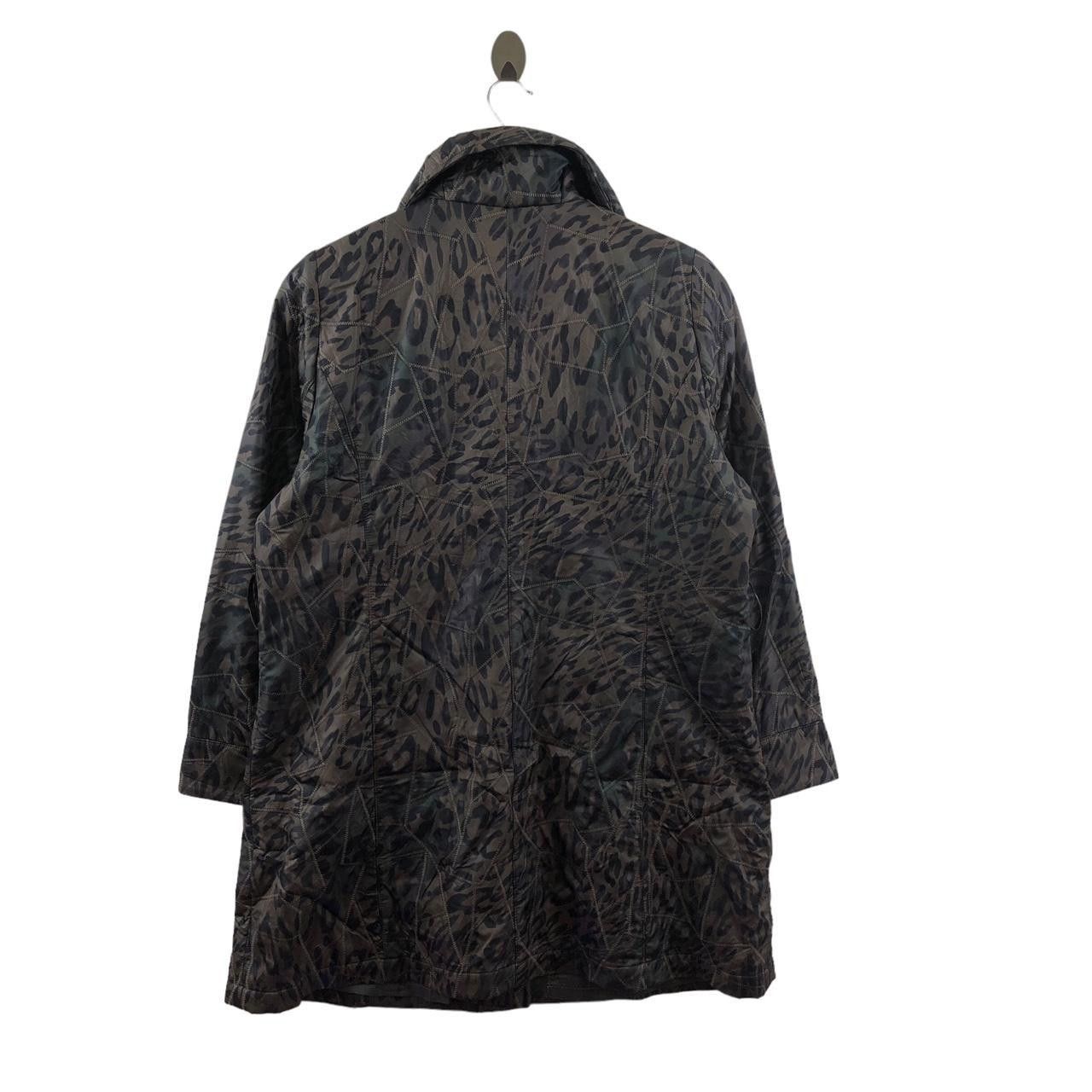 Japanese Brand Vintage 80’ YOSHIAKI YAMA Leopard Trench Coat Parka Jacket Size L / US 10 / IT 46 - 2 Thumbnail