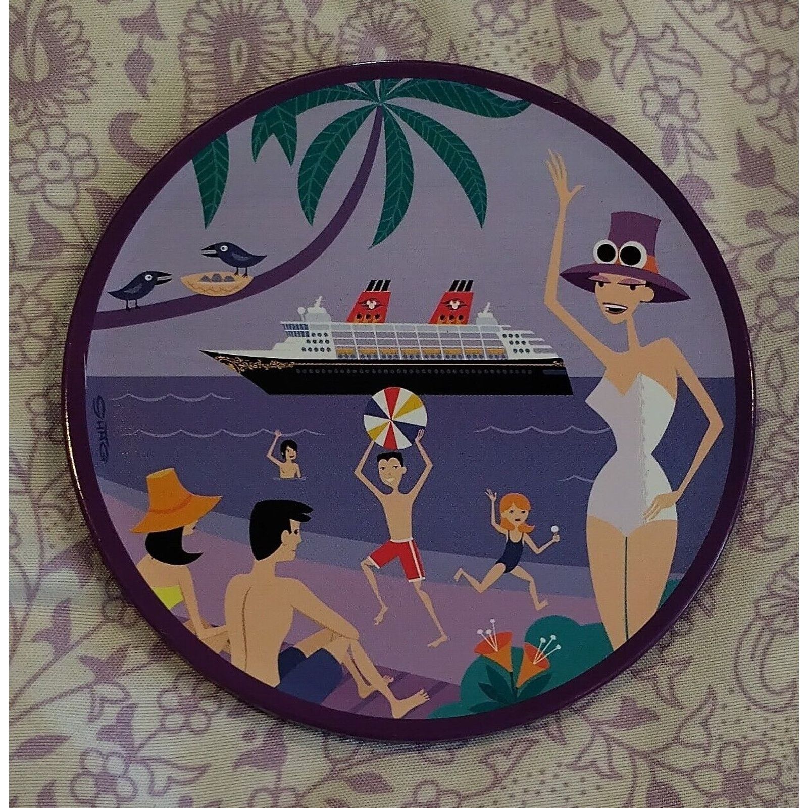 Disney Club 33 SHAG Disney Cruise Lines Exclusive Coaster Set Ltd. Size ONE SIZE - 3 Thumbnail