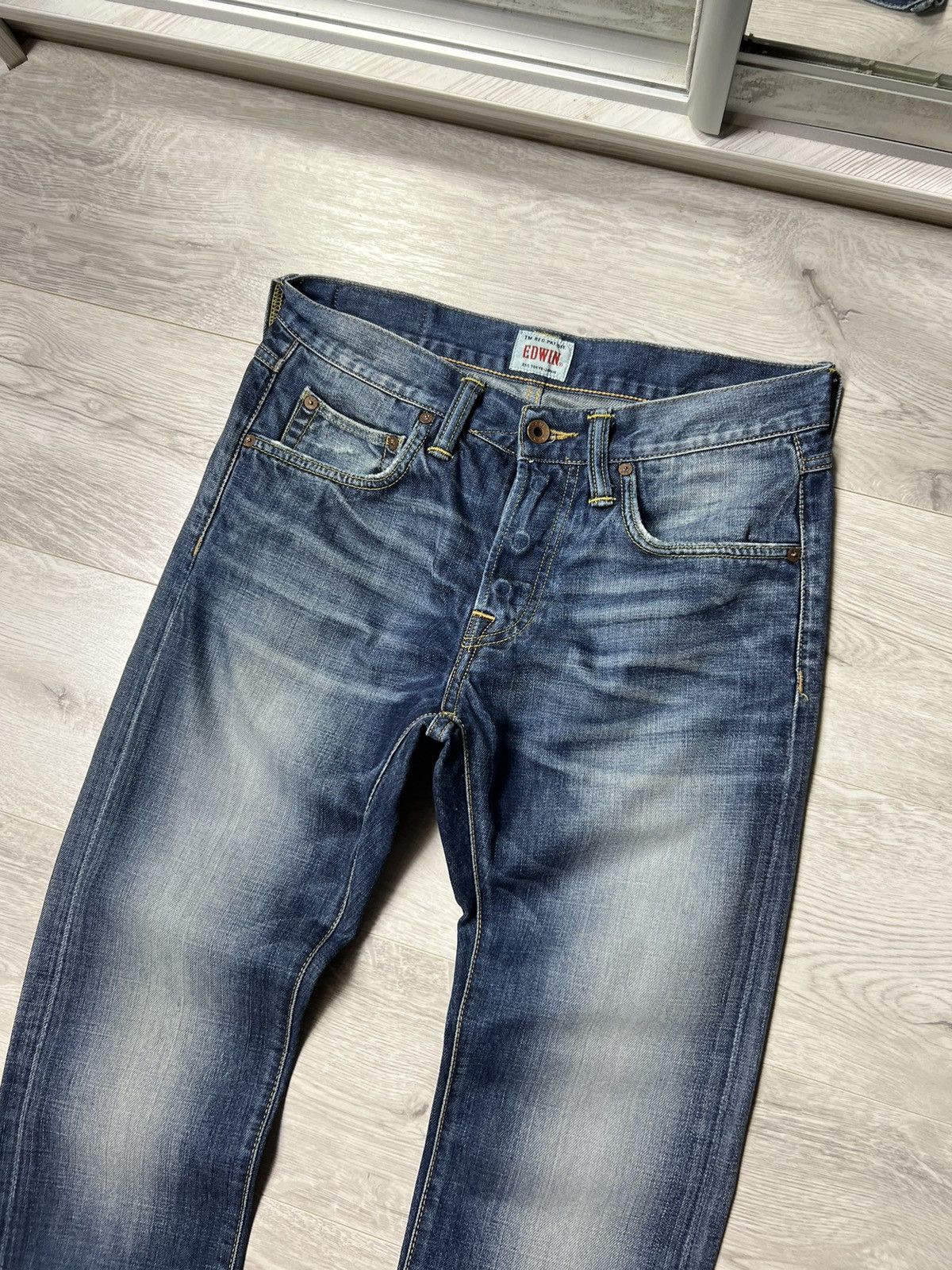 Edwin Edwin ED-55 Relaxed Tokyo Japan Jeans Denim Pants Size US 30 / EU 46 - 8 Thumbnail