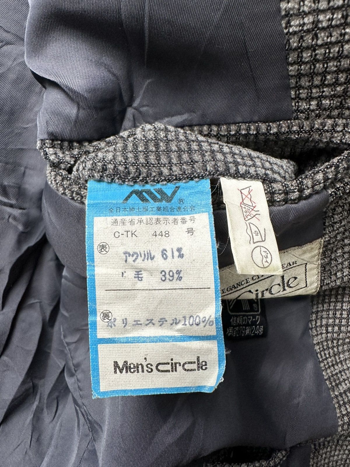 Japanese Brand Men’s Circle Blazer Size 38R - 9 Thumbnail