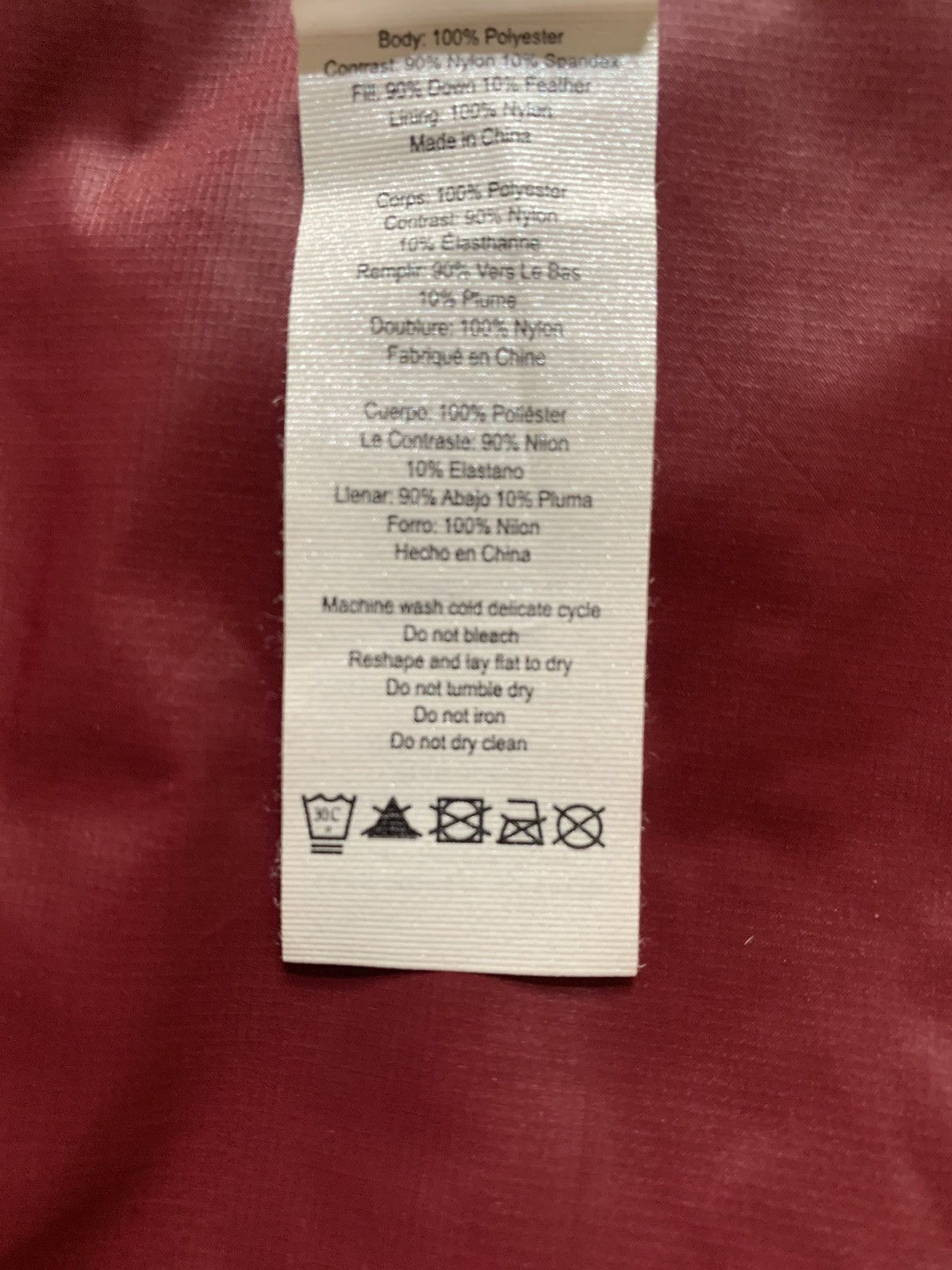Alo Alo Jacket - Burgundy Size S / US 4 / IT 40 - 9 Thumbnail