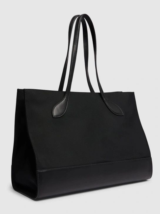 Bally o1s22i1n0225 Size: OS / Nylon & Leather Tote Bag in Black Size ONE SIZE - 5 Thumbnail