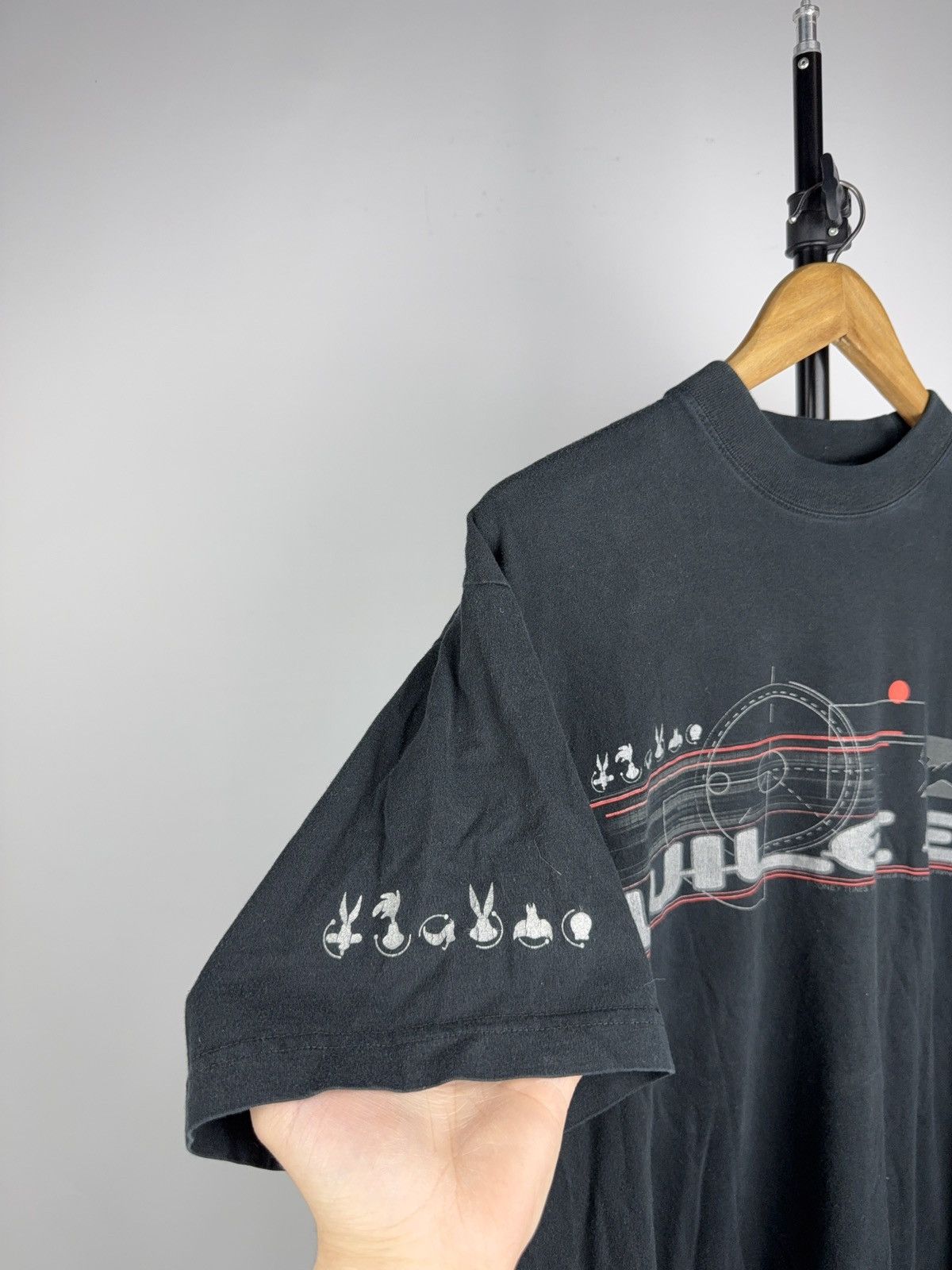 Warner Bros 2000 Retro Vintage Y2K Rollerblade x Looney Tunes Wile E Tee Size US L / EU 52-54 / 3 - 4 Thumbnail