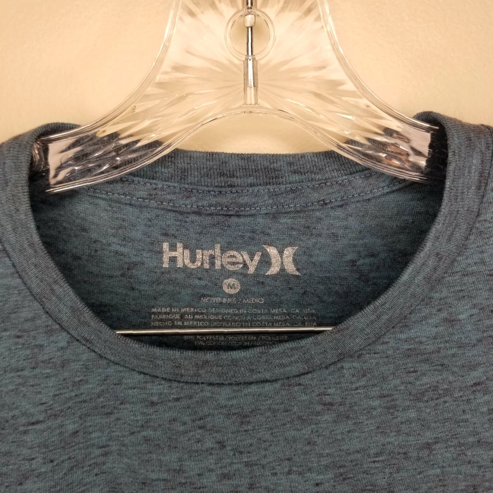 Hurley Hurley T-Shirt Men Short Sleeve Blue Size M Size US M / EU 48-50 / 2 - 3 Thumbnail