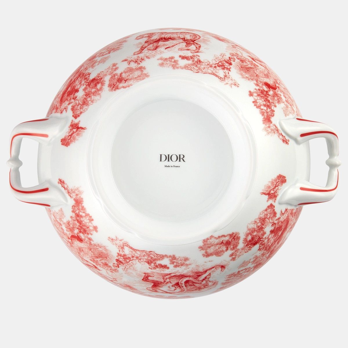 Dior o1bcso1str0225 Size:OS/ Tureen in Red Toile Size ONE SIZE - 3 Thumbnail