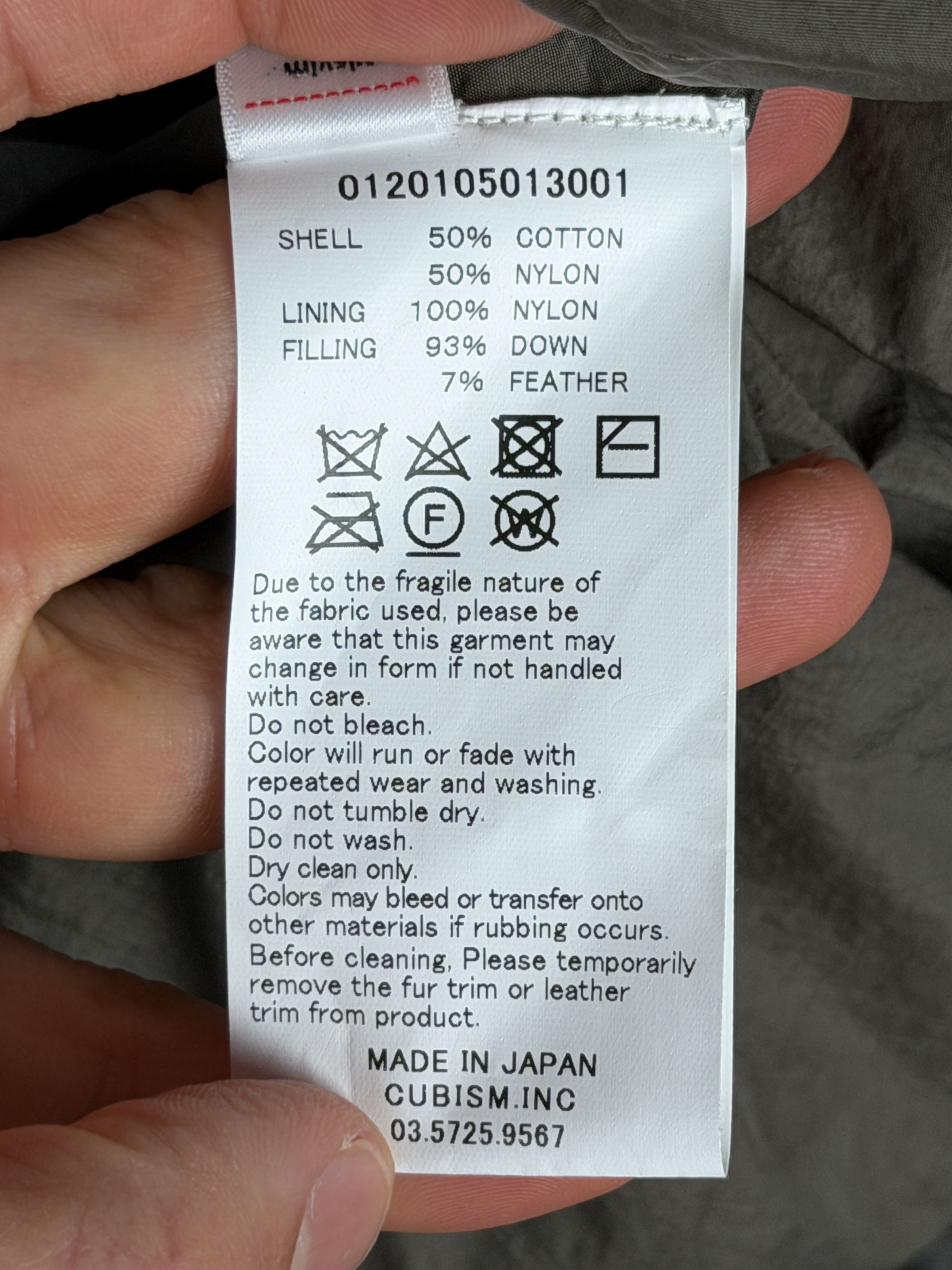 Visvim SS20 Lhasa Down Parka F.Z. Overdye Size US L / EU 52-54 / 3 - 15 Thumbnail